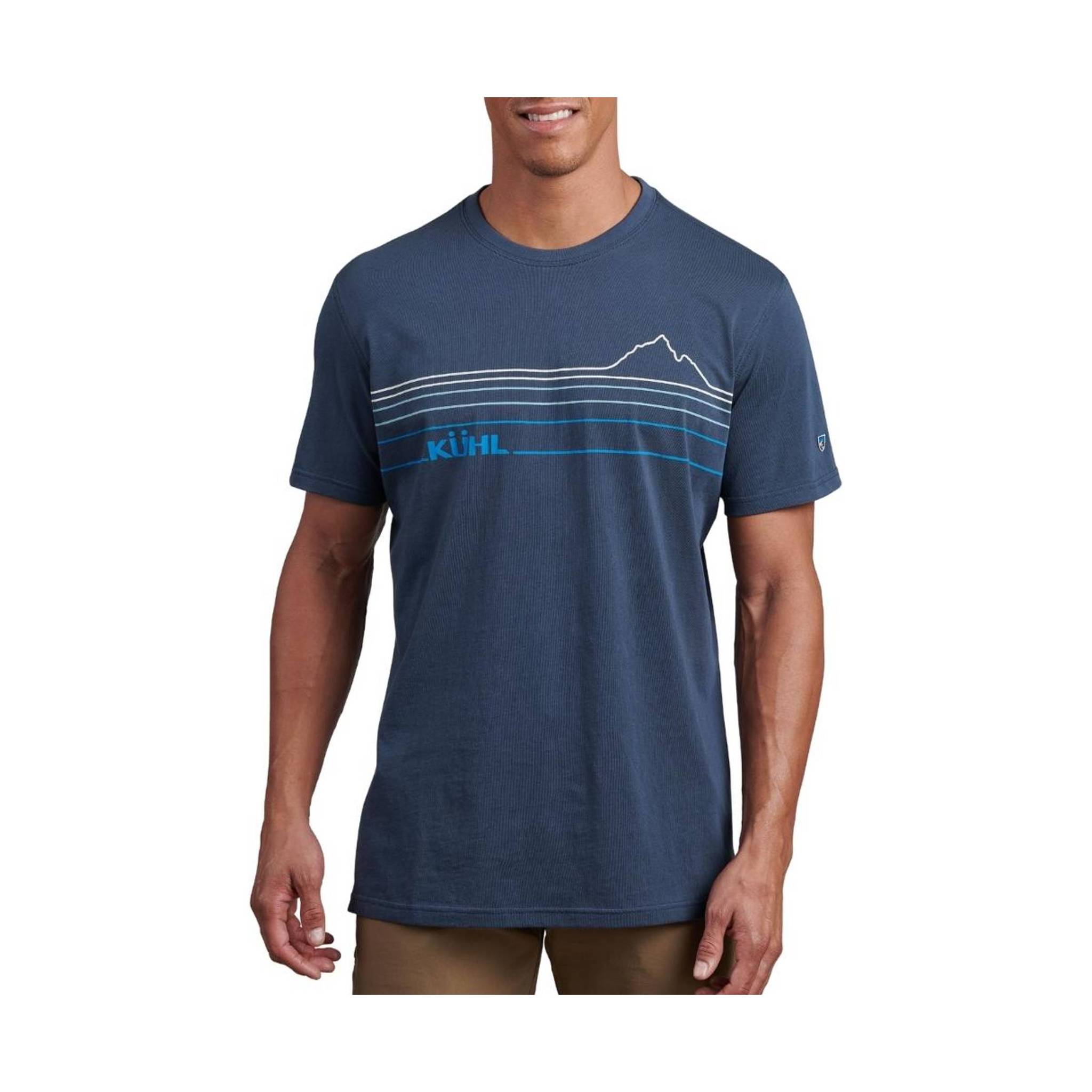 Kuhl Men's Mountain Lines T - Pirate Blue