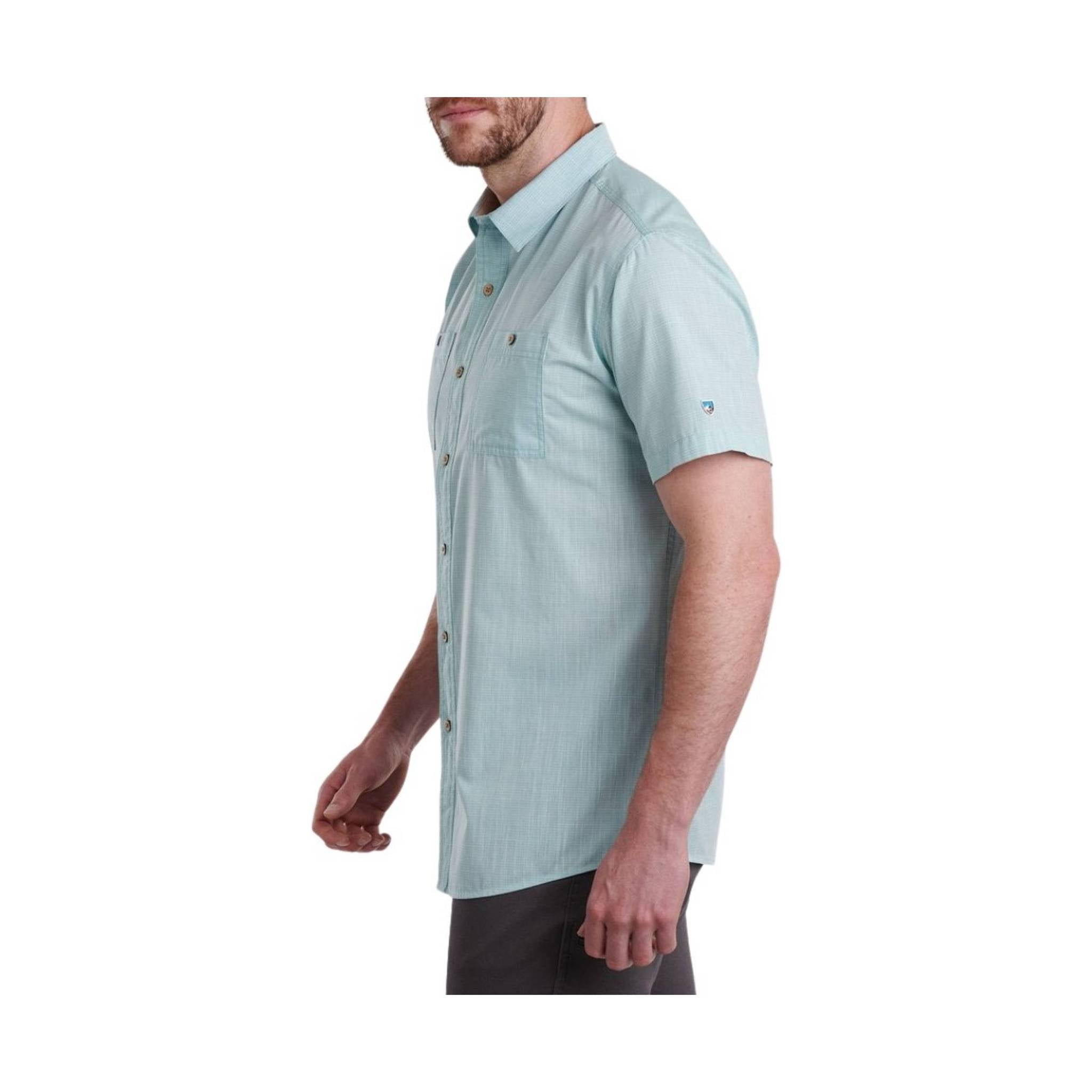 Kuhl Men's Karib Stripe - Kuhl Mint