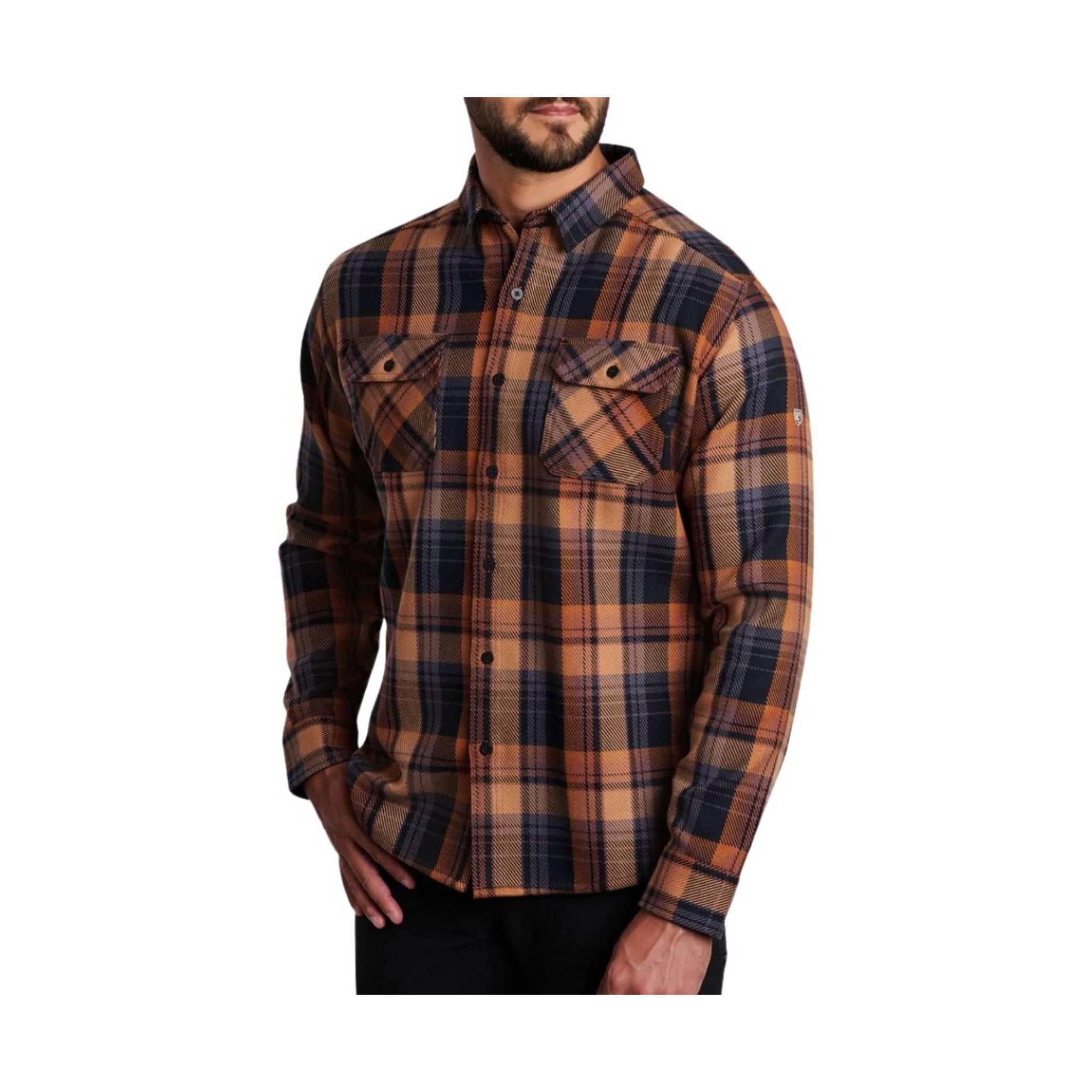 Kuhl Men's Disordr Flannel - Wood Grain