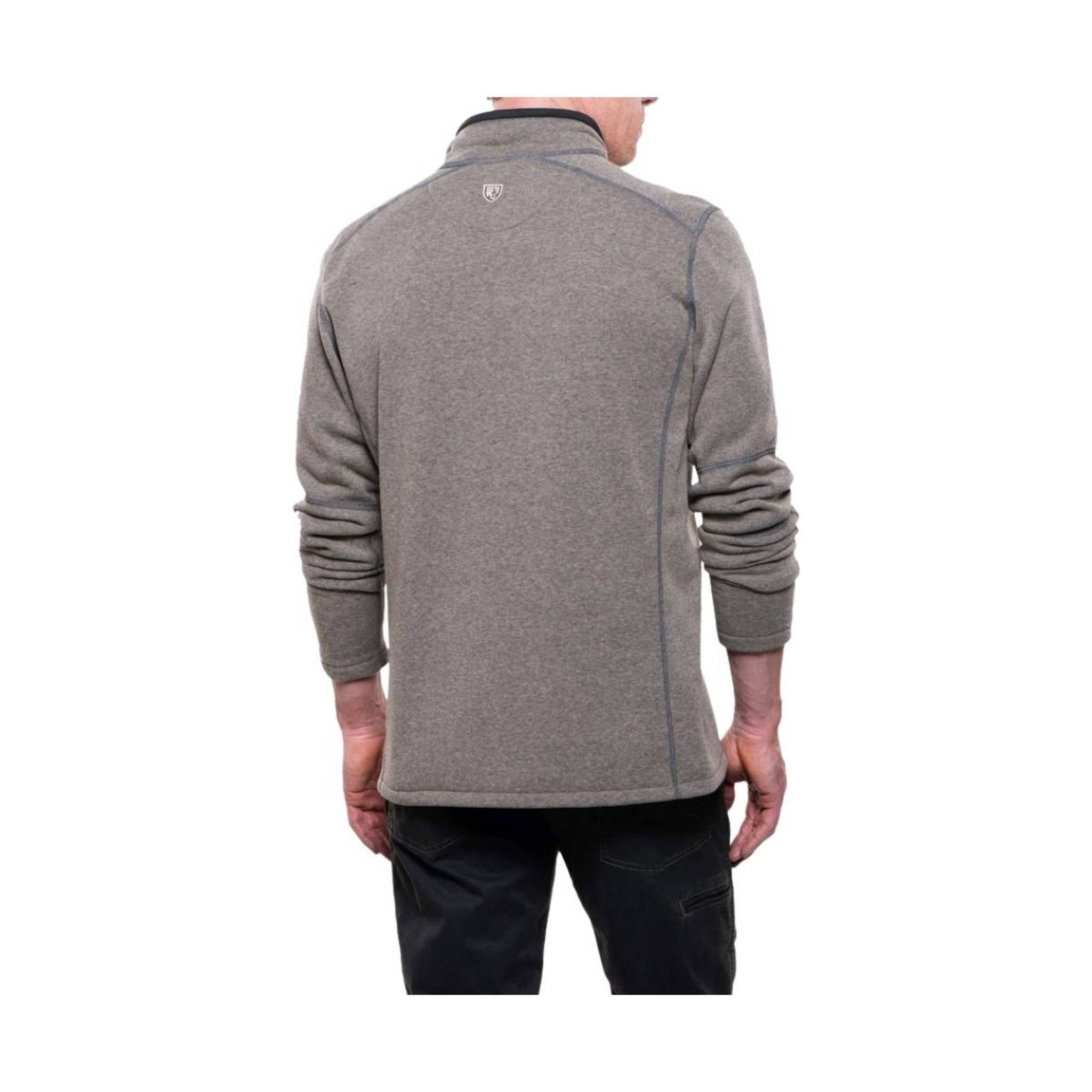 Kuhl Men's Revel Quarter-Zip Sweater - Oatmeal