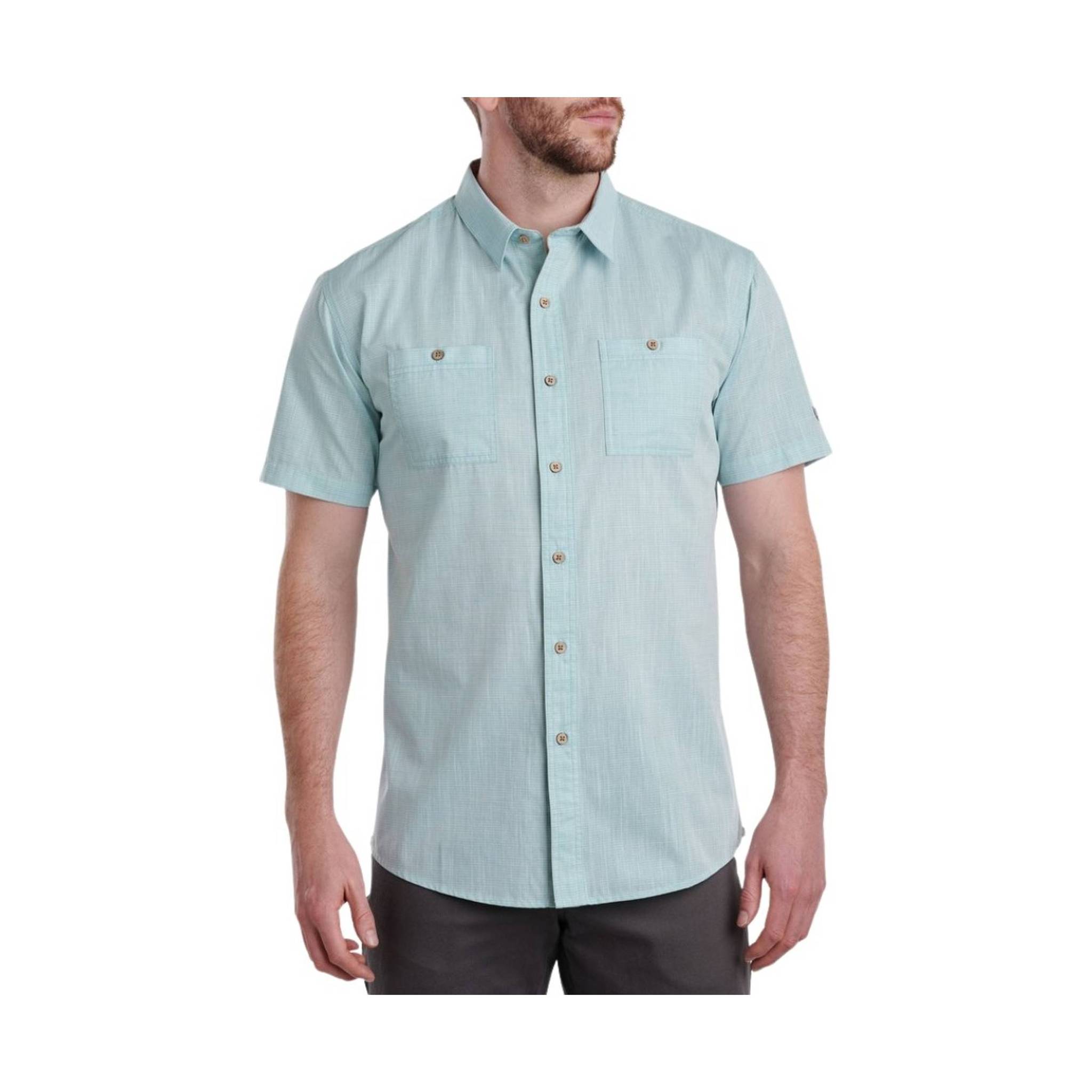 Kuhl Men's Karib Stripe - Kuhl Mint