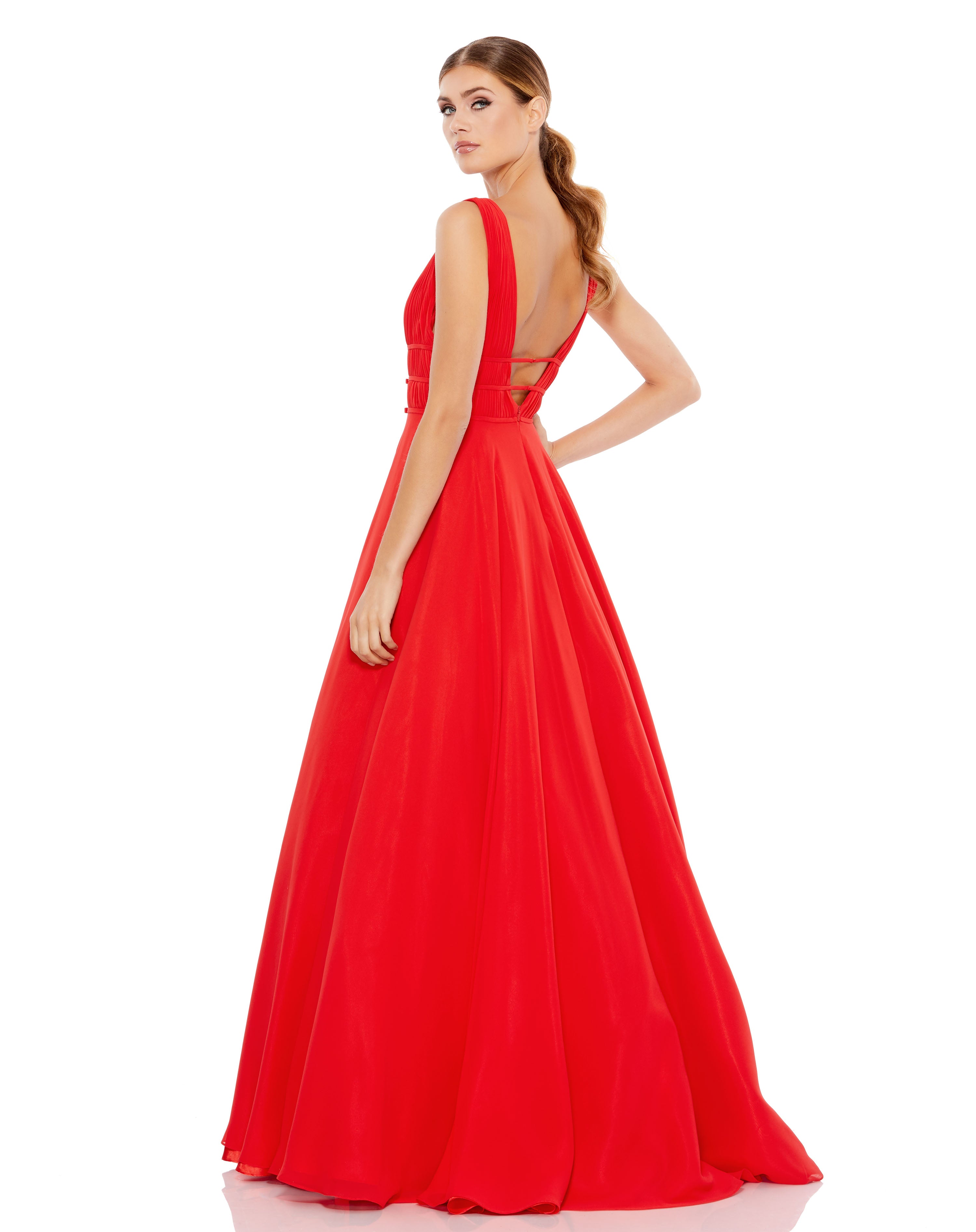 Macdumal - Chiffon A-Line Ballgown
