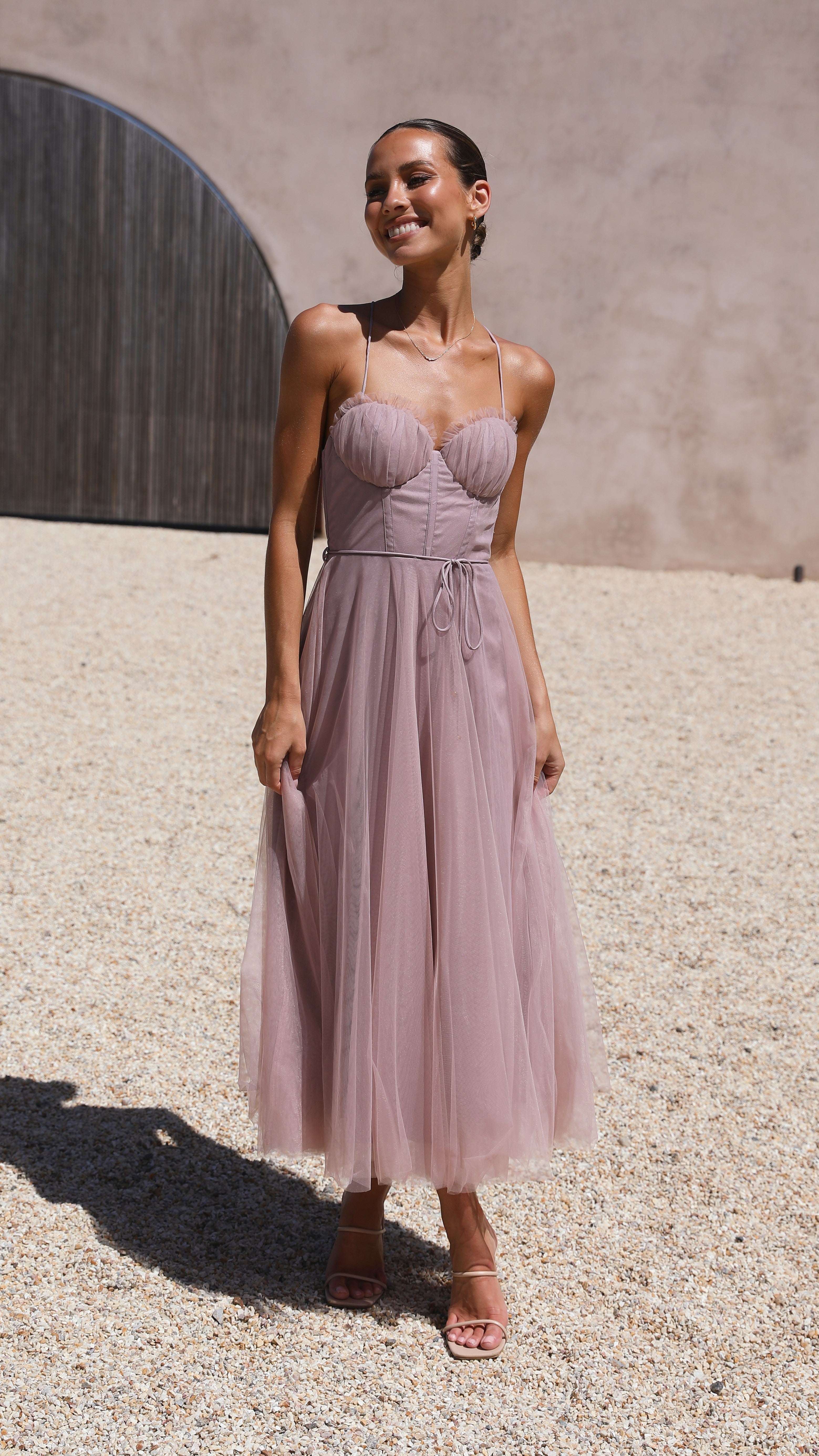 Kikodress - Diana Midi Dress - Pink