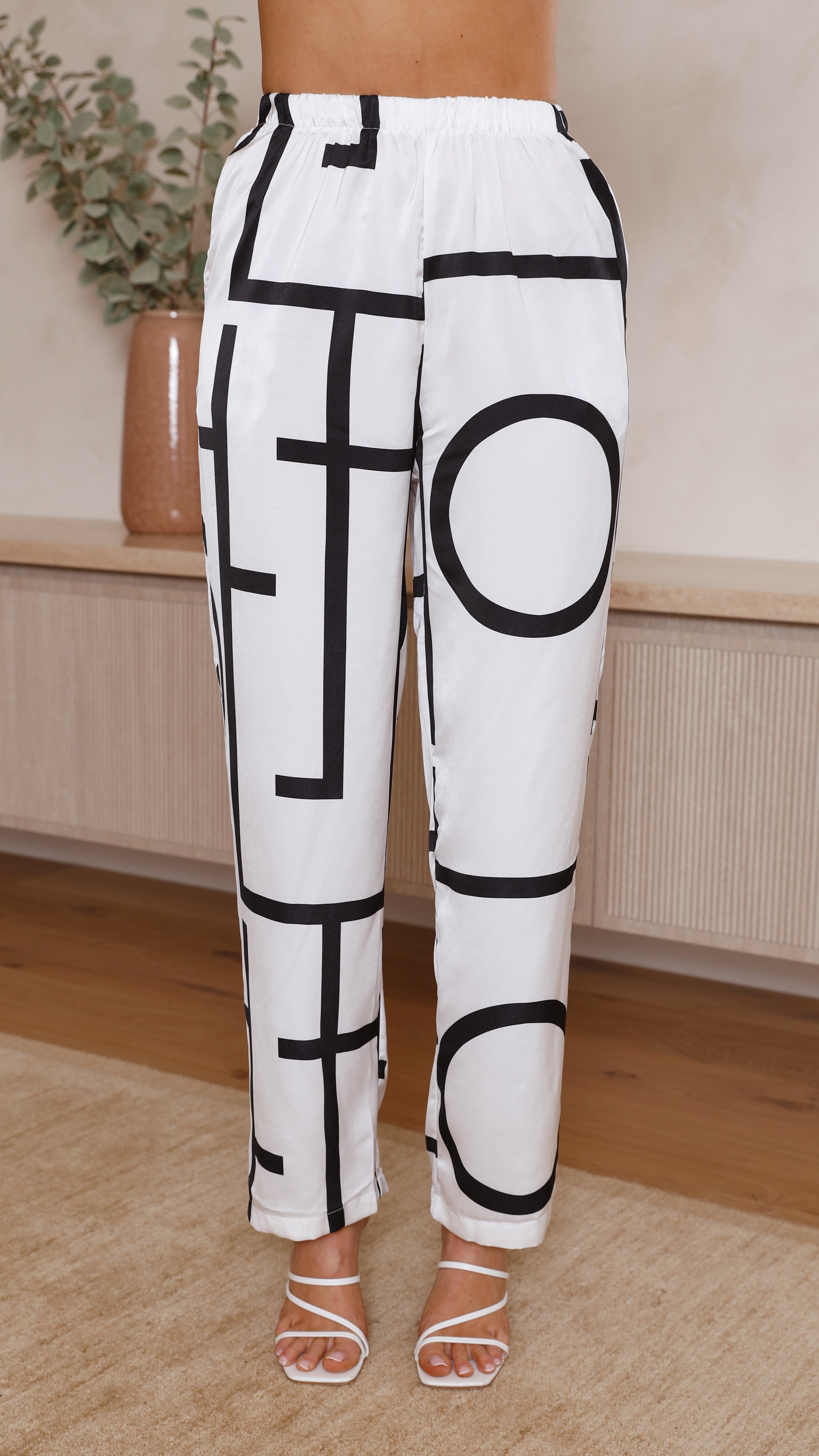 Kikodress - Darlah Pants - Black/White