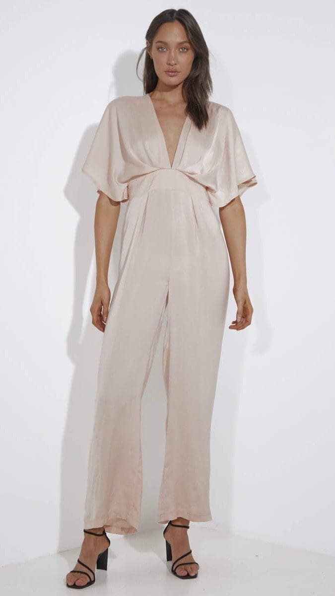 Kikodress - Peta Jumpsuit - Blush