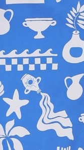 Kikodress - Cove Midi Dress - Blue Print