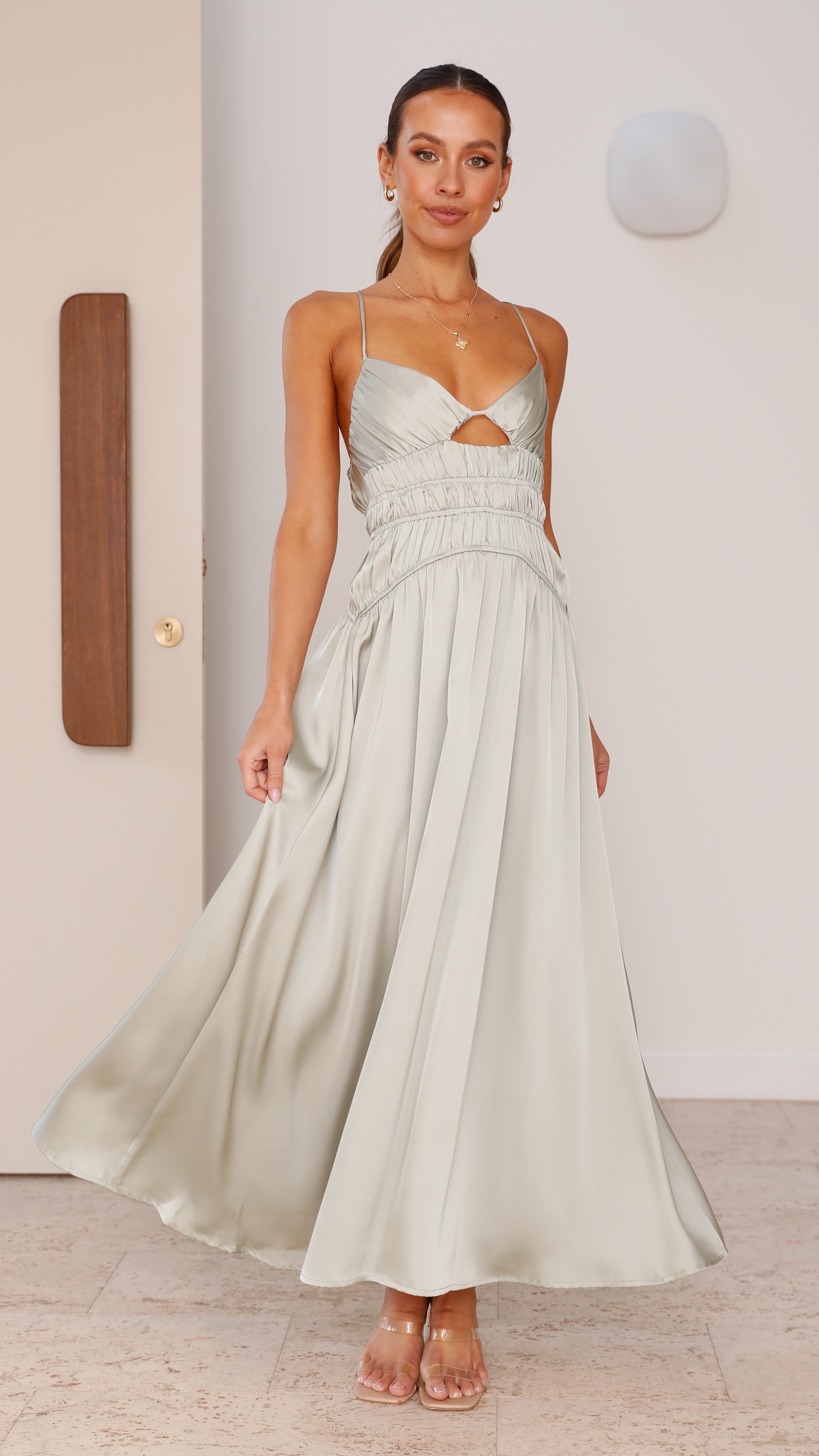 Kikodress - Elle Maxi Dress - Olive