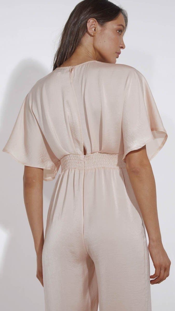 Kikodress - Peta Jumpsuit - Blush