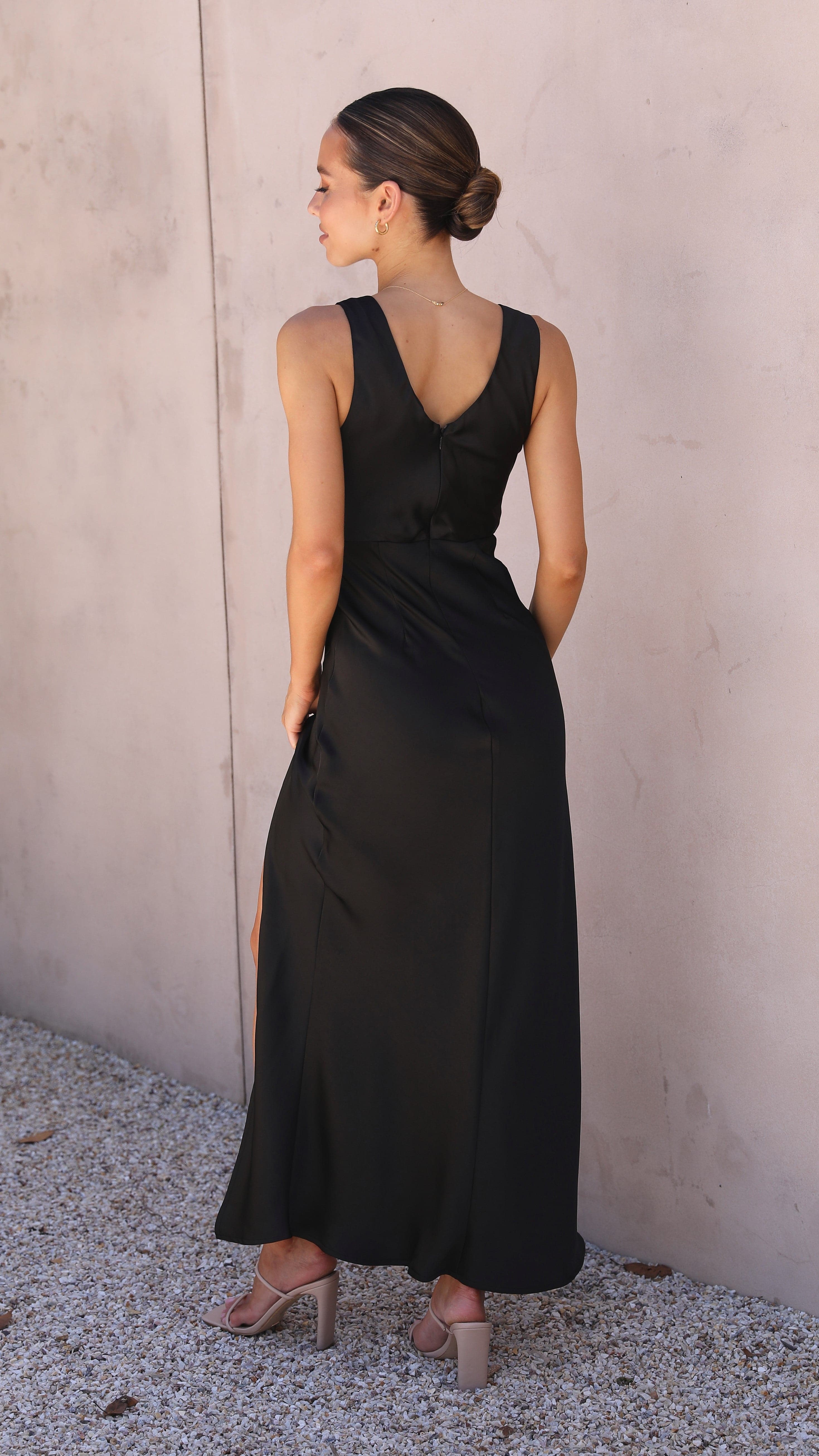 Kikodress - Taylor Maxi Dress - Black