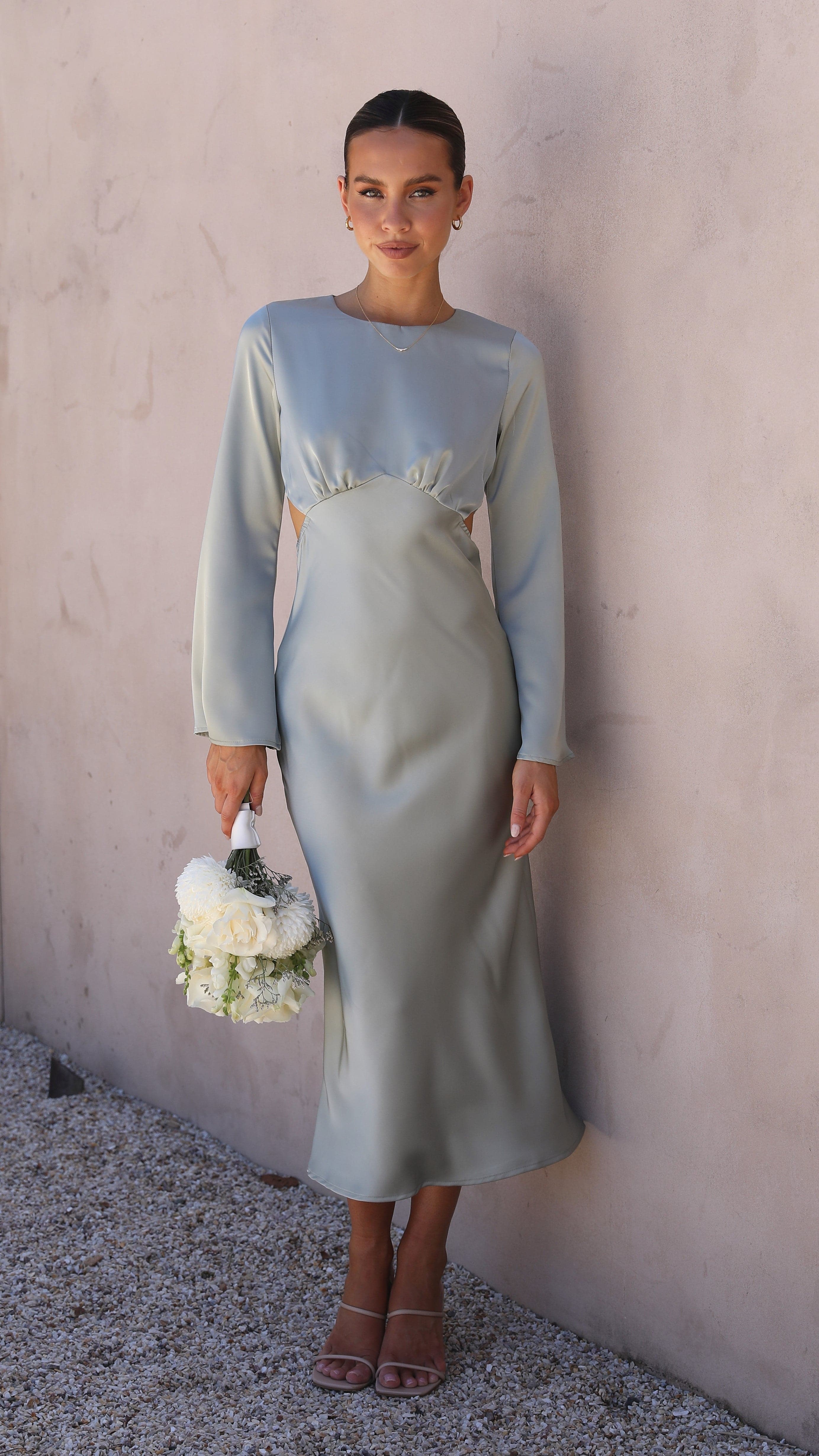 Kikodress - Aubrey Midi Dress - Olive