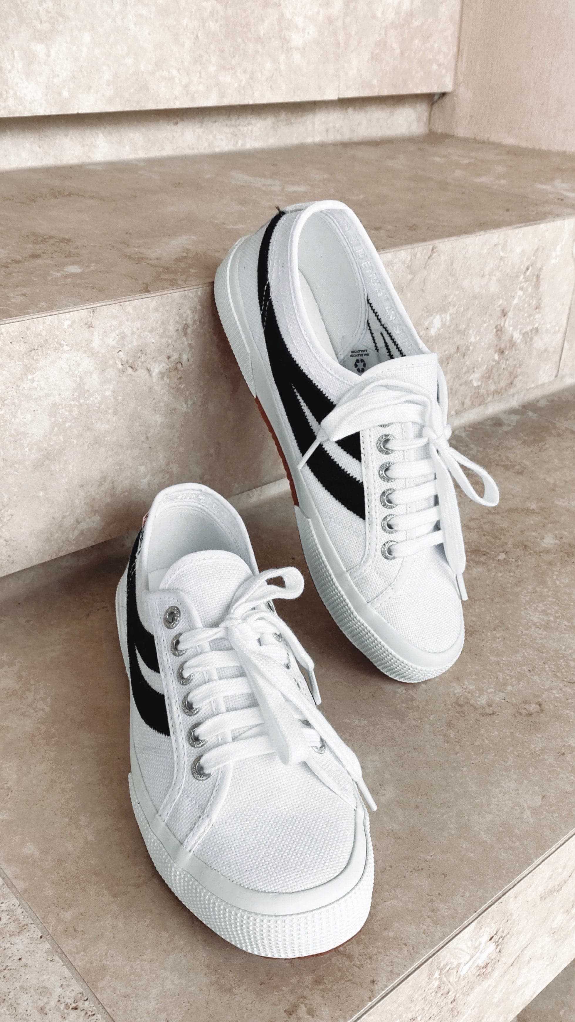 Kikodress - Superga 2953 CotuSuede - White/Black