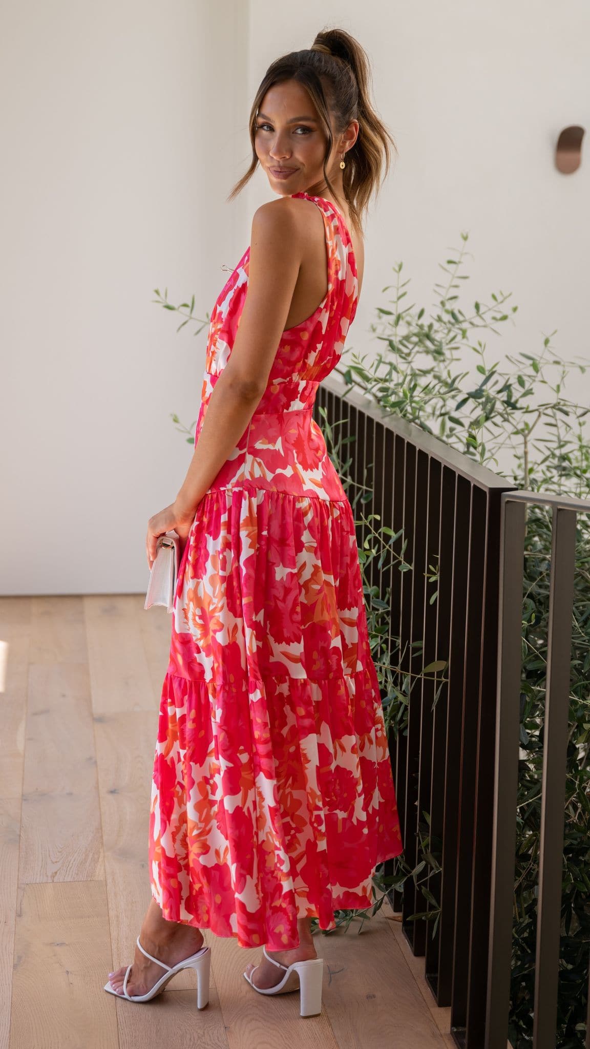 Kikodress - Jayma Maxi Dress - Pink Floral