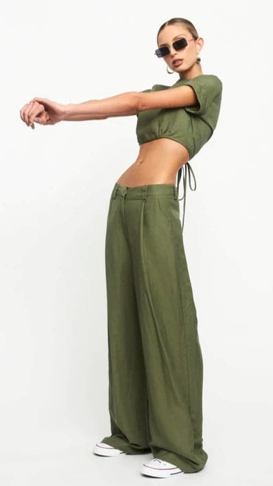 Kikodress - Lioness LA Quinta Pants- Khaki