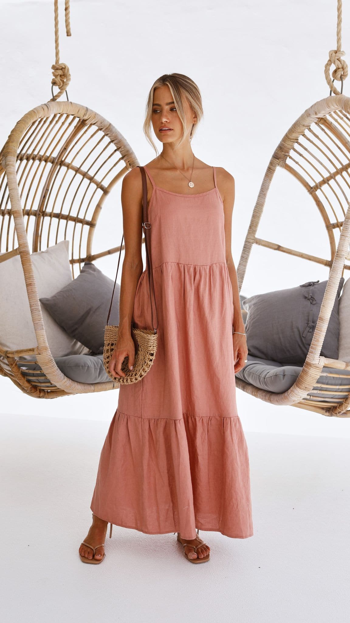 Kikodress - Nico Maxi Dress - Terracotta