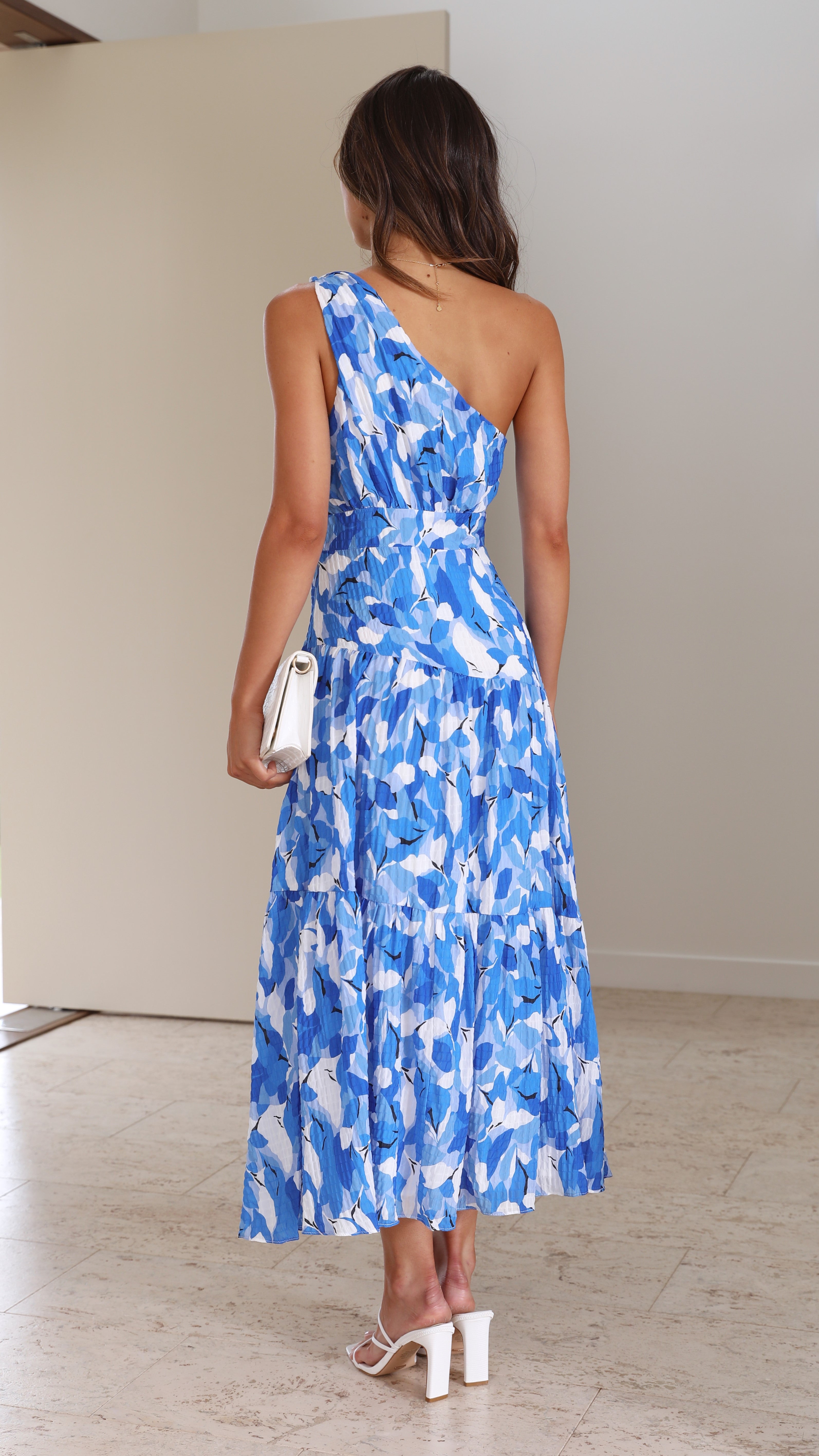 Kikodress - Jayma Maxi Dress - Blue Floral