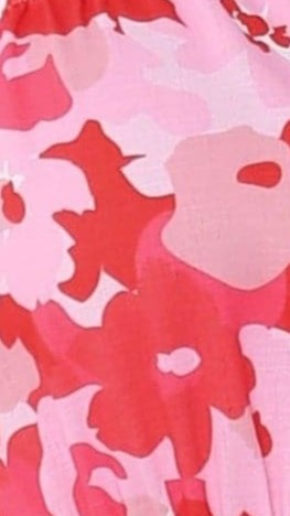 Kikodress - Ren One Shoulder Midi Dress - Posey Print