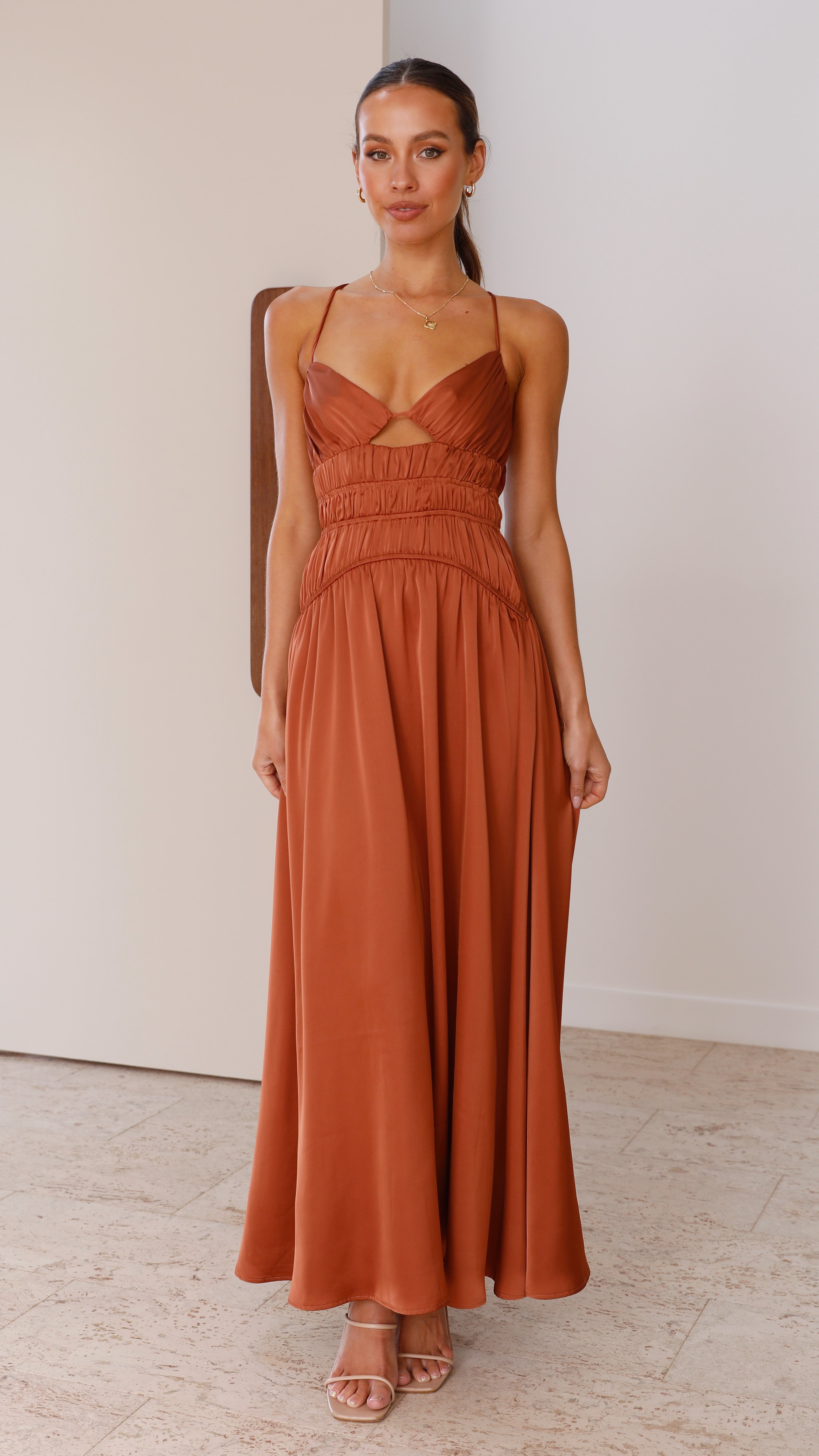 Kikodress - Elle Maxi Dress - Copper