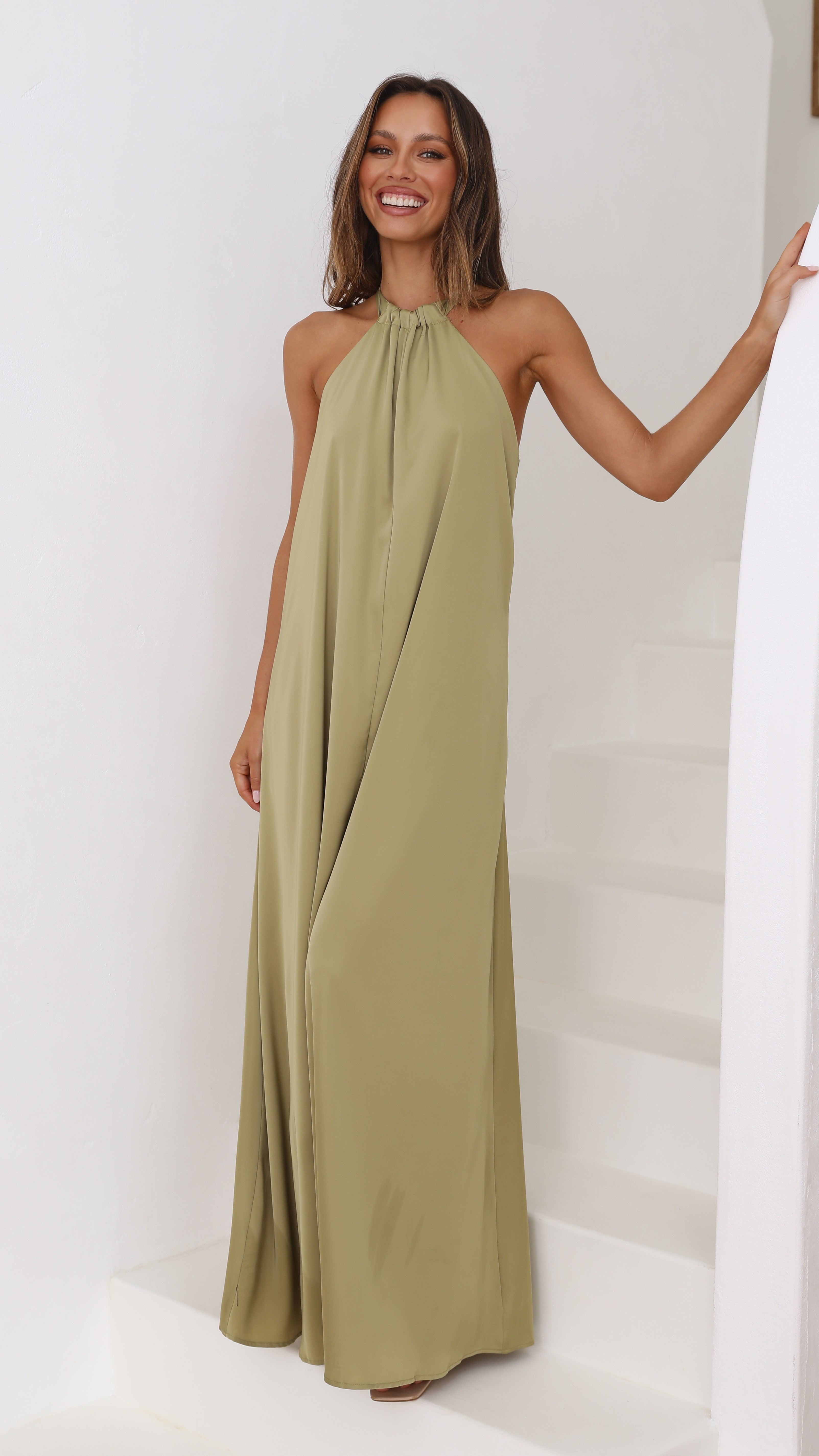 Kikodress - Monique Maxi Dress - Olive