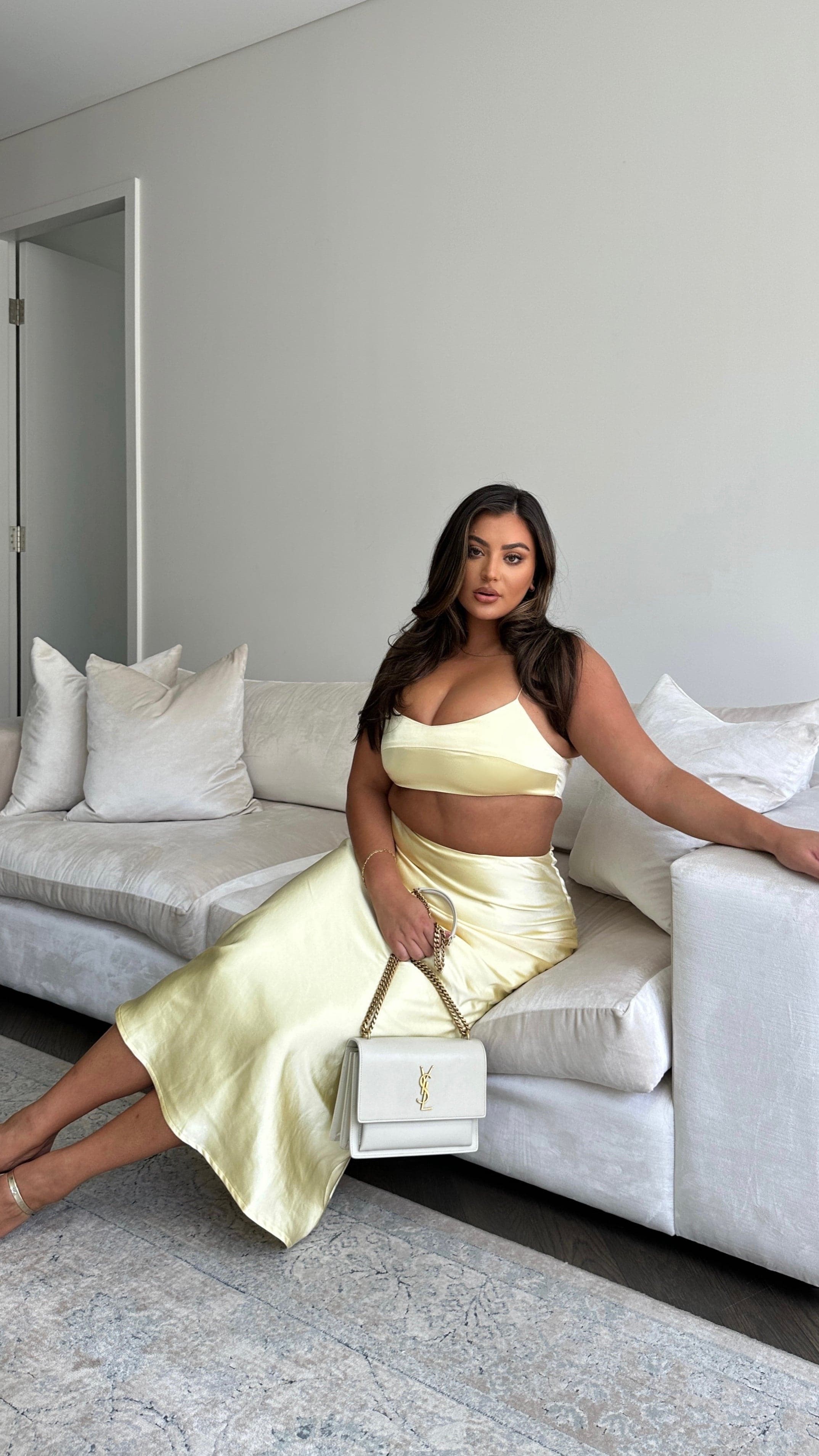 Kikodress - Della Top - Yellow