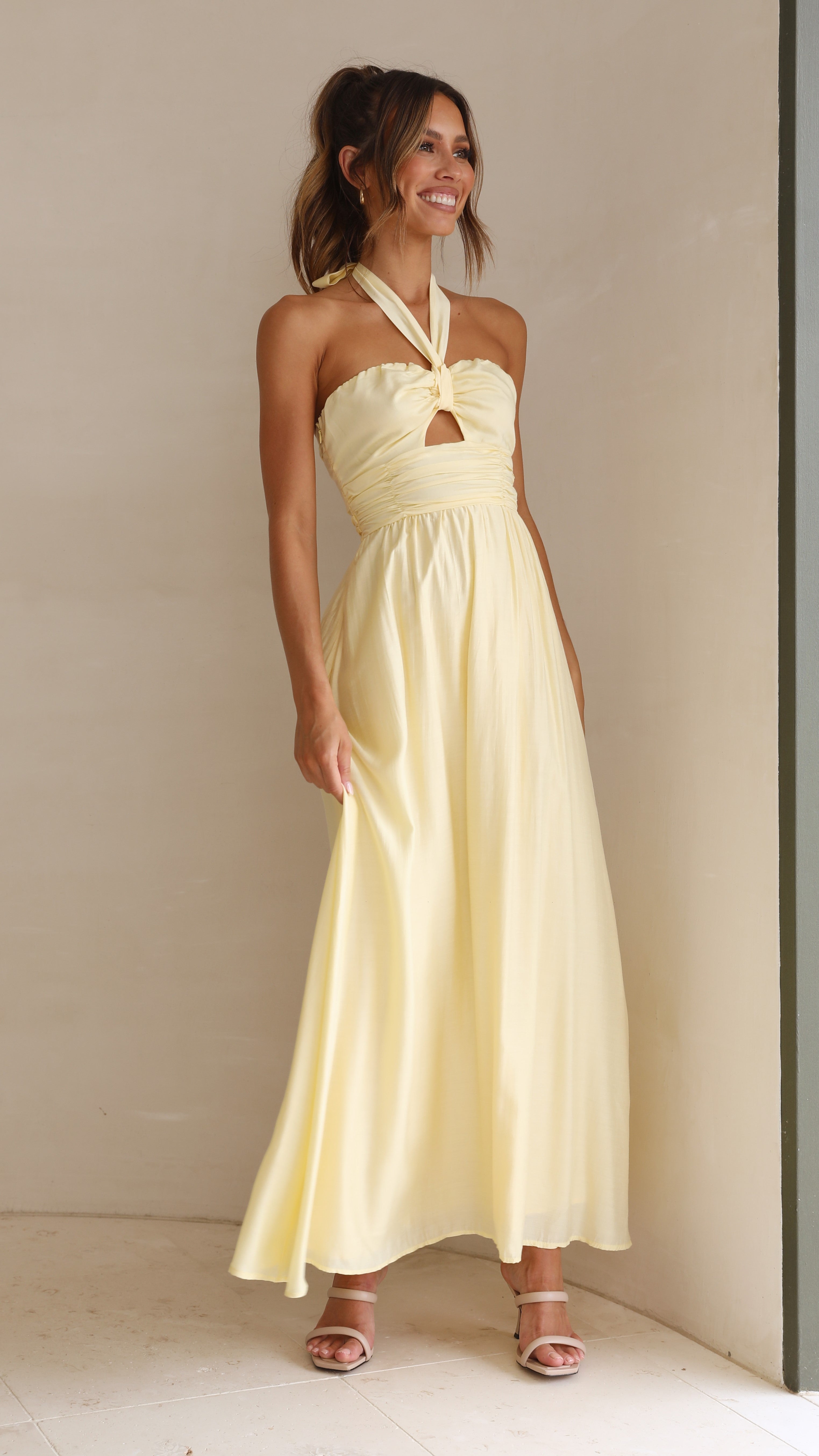 Kikodress - Cartia Maxi Dress - Yellow