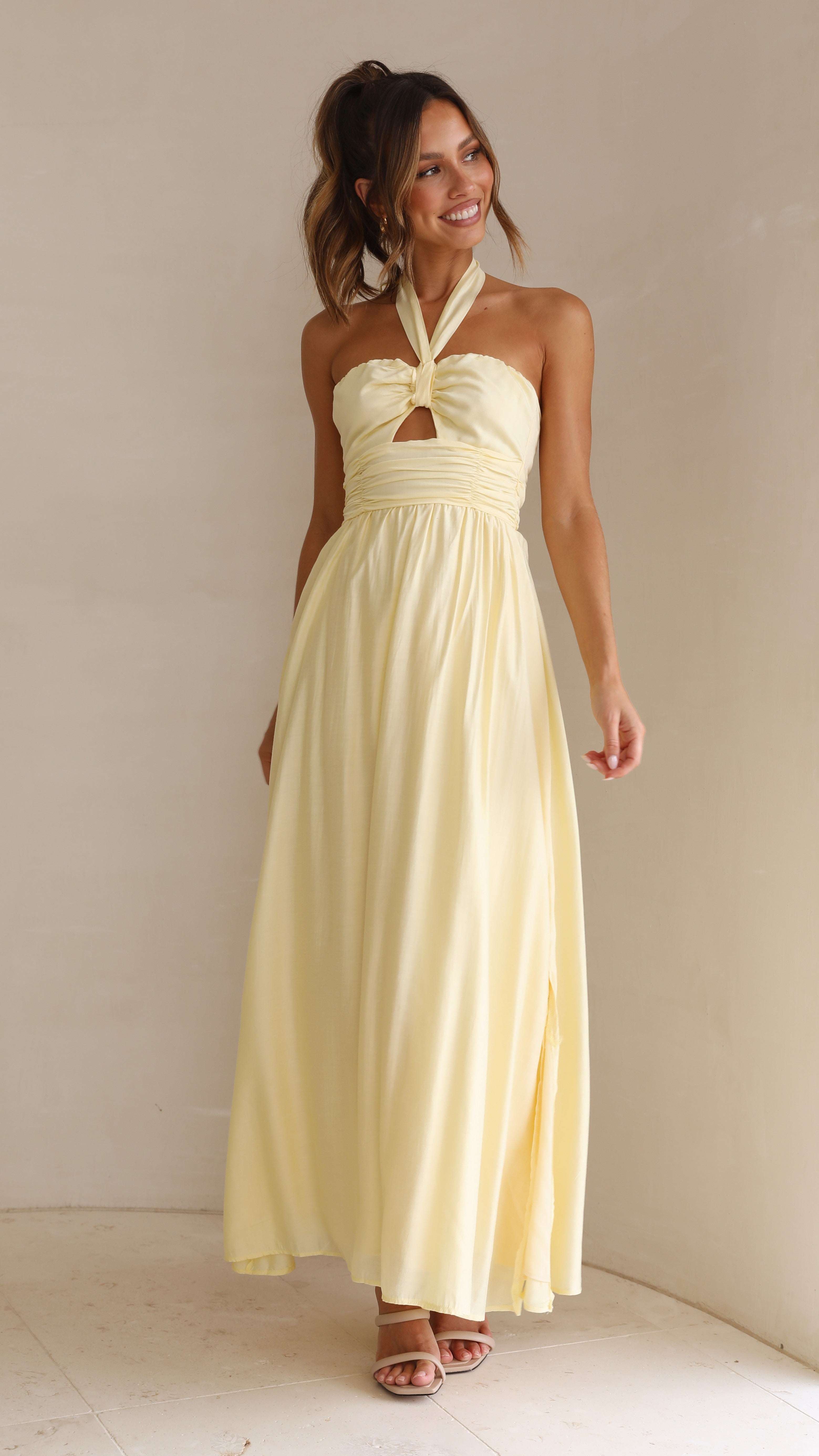 Kikodress - Cartia Maxi Dress - Yellow