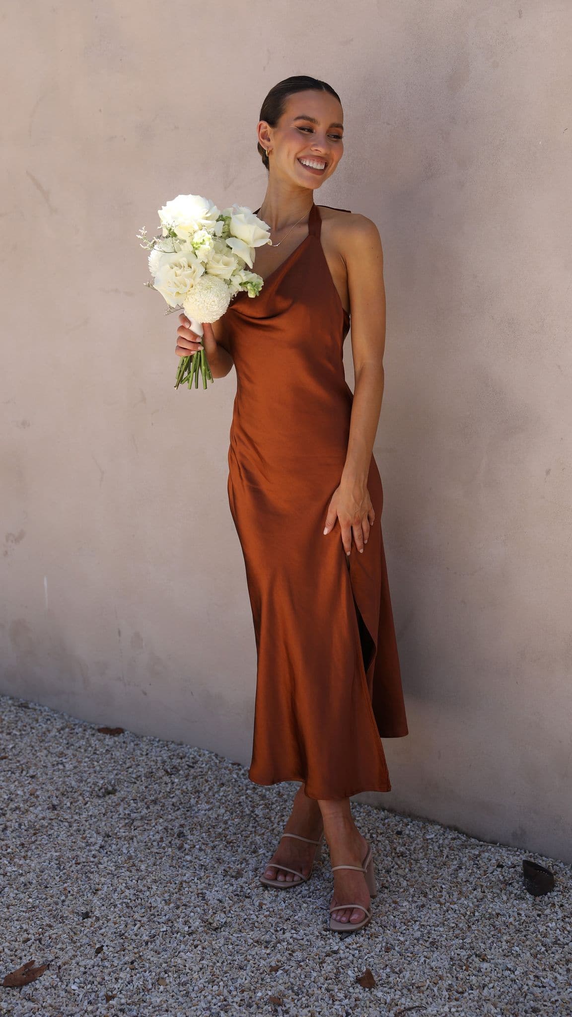 Kikodress - Sian Maxi Dress - Rust