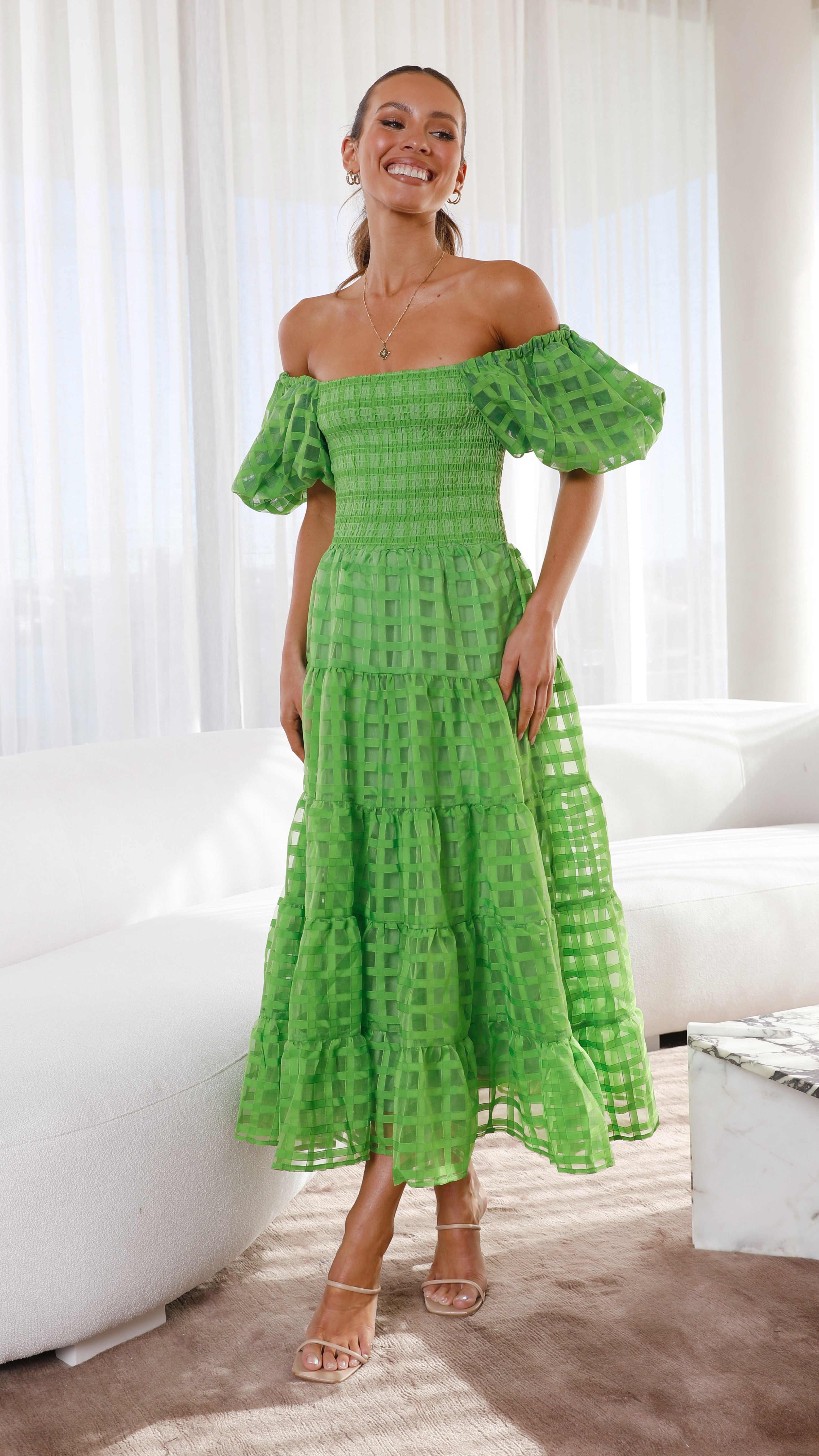 Kikodress - Deemi Maxi Dress - Green