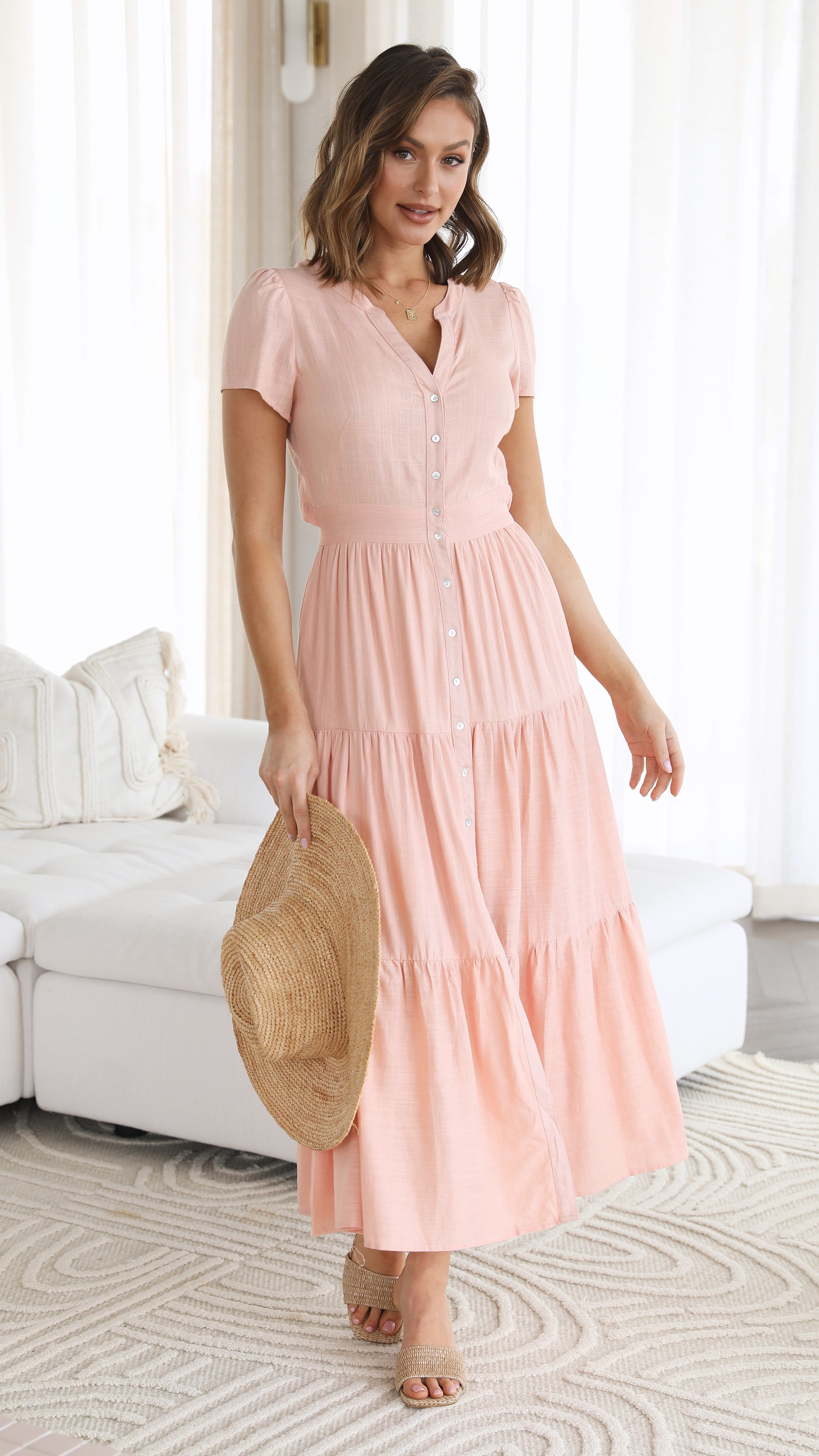 Kikodress - Luka Maxi Dress - Peach