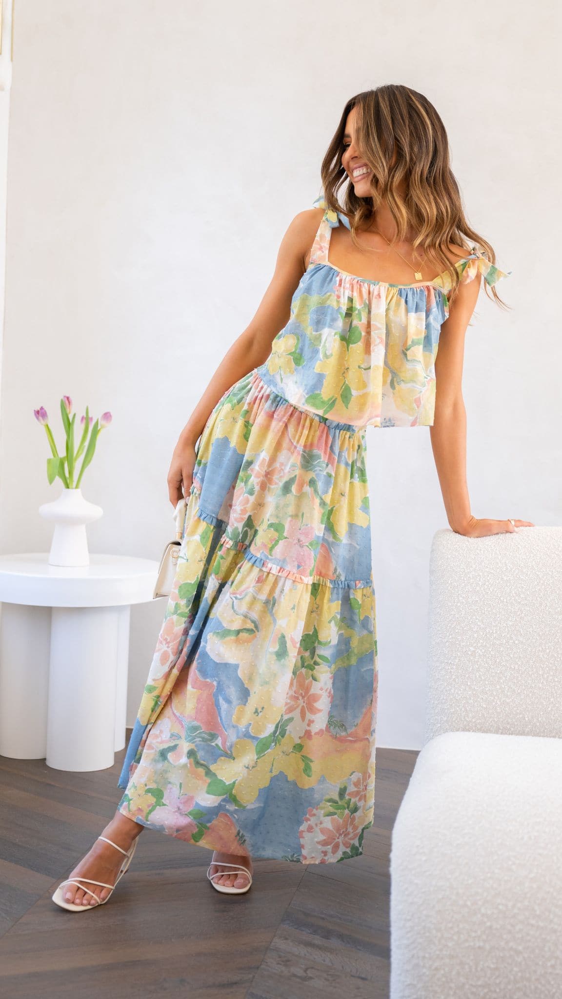 Kikodress - Cordelia Maxi Skirt - Kailani Print