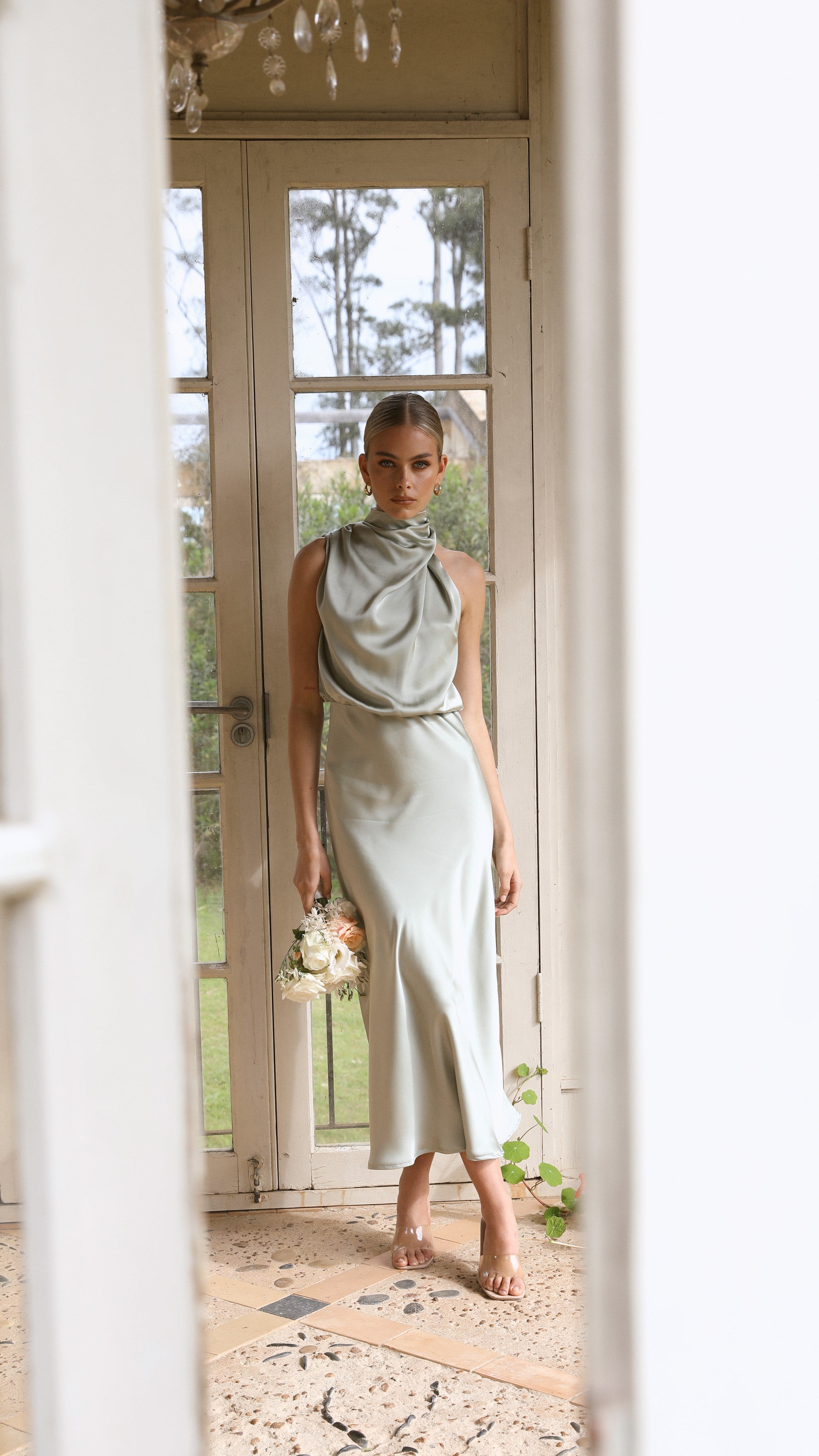 Kikodress - Esther Maxi Dress - Olive