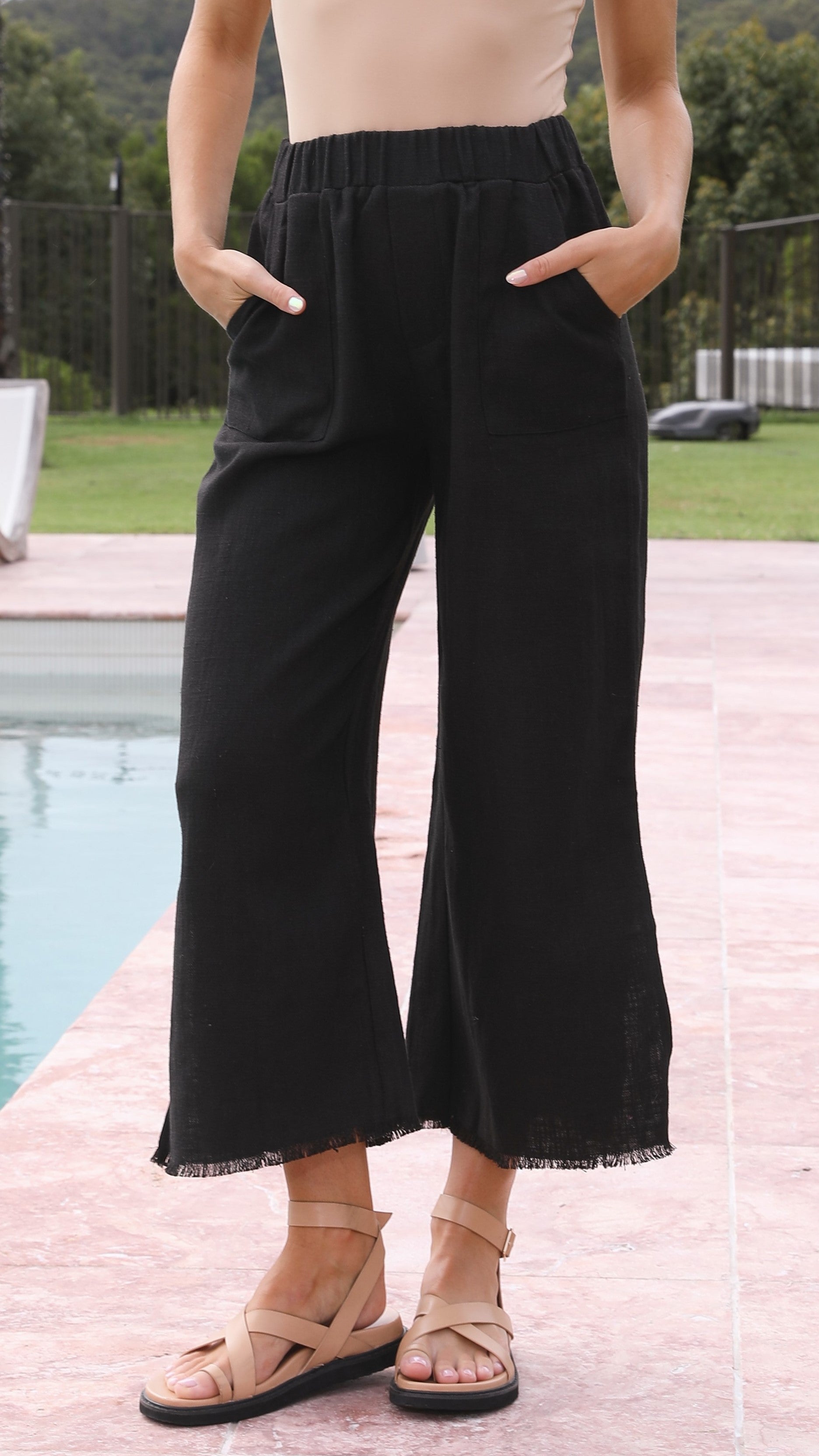 Kikodress - Sweet Side Pants - Black