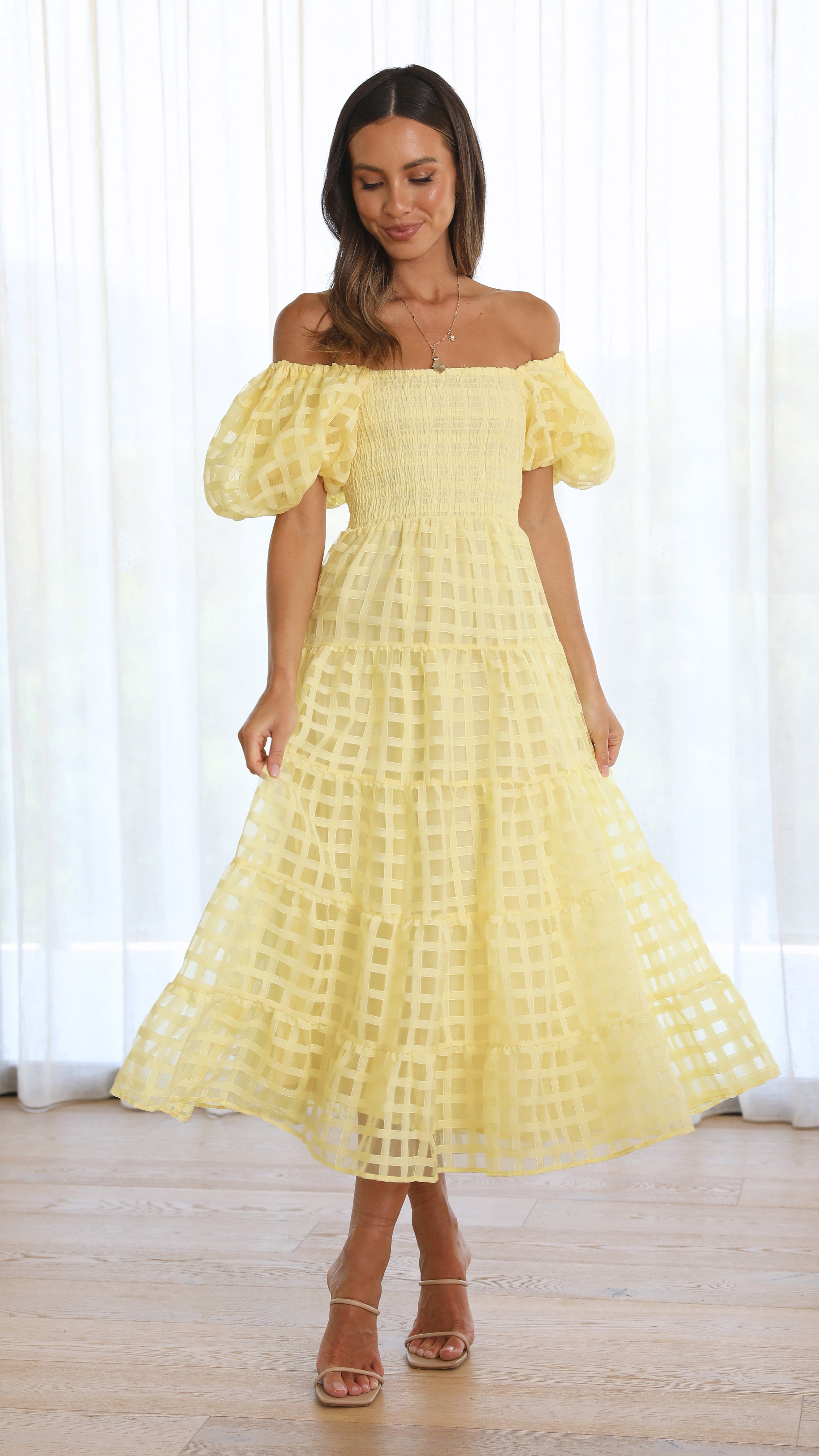 Kikodress - Deemi Maxi Dress - Yellow