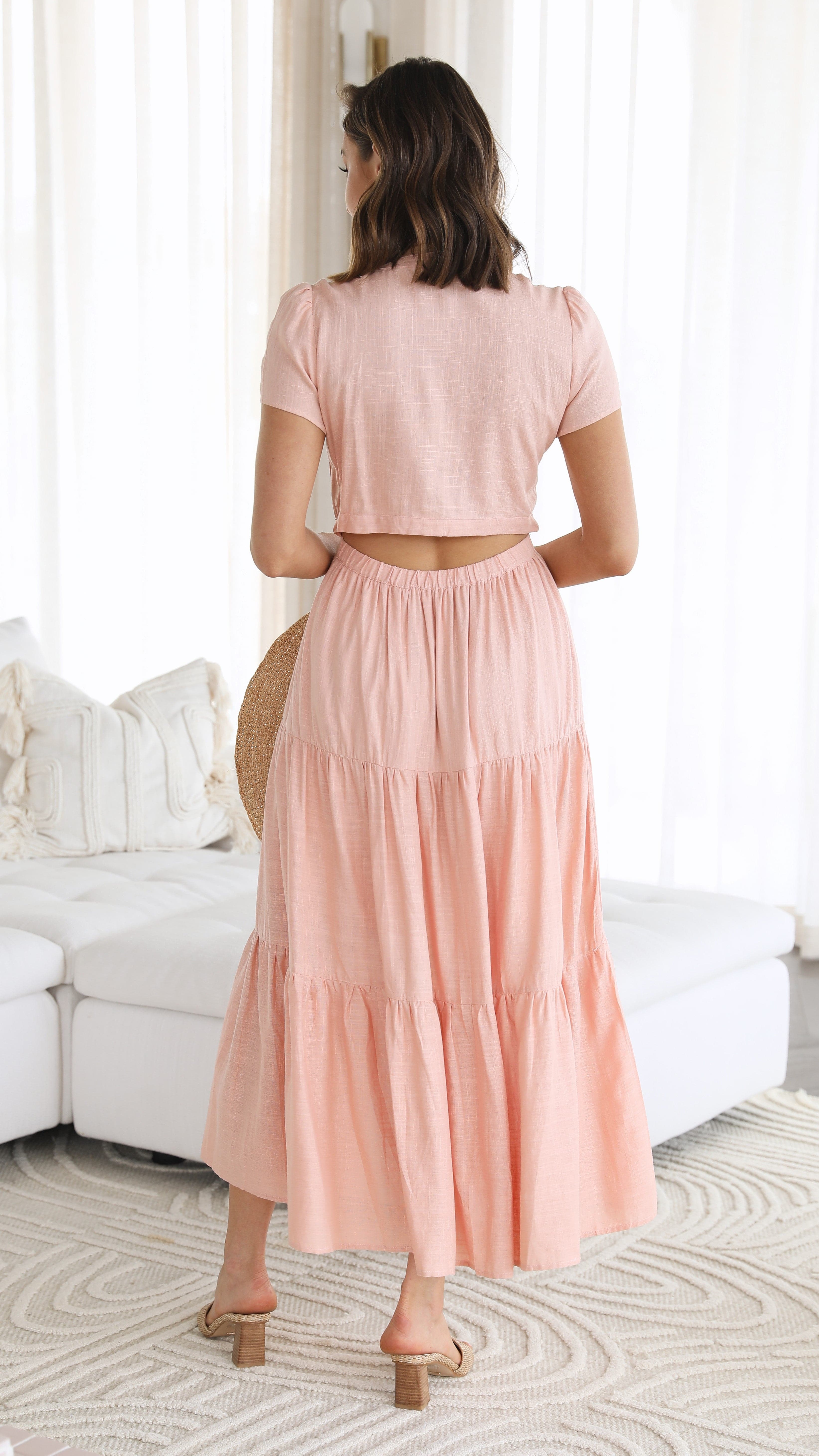 Kikodress - Luka Maxi Dress - Peach