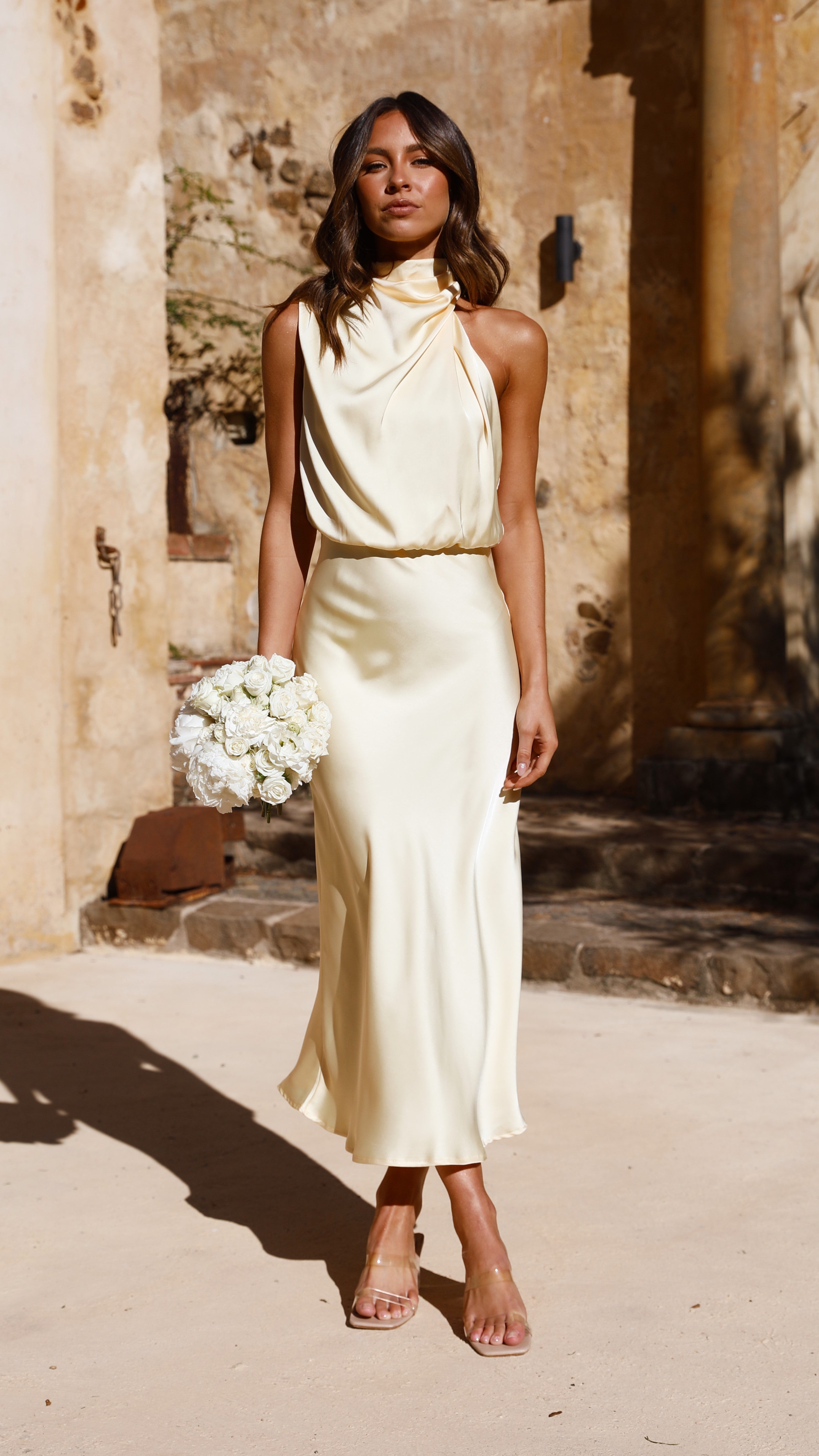 Kikodress - Esther Maxi Dress - Yellow