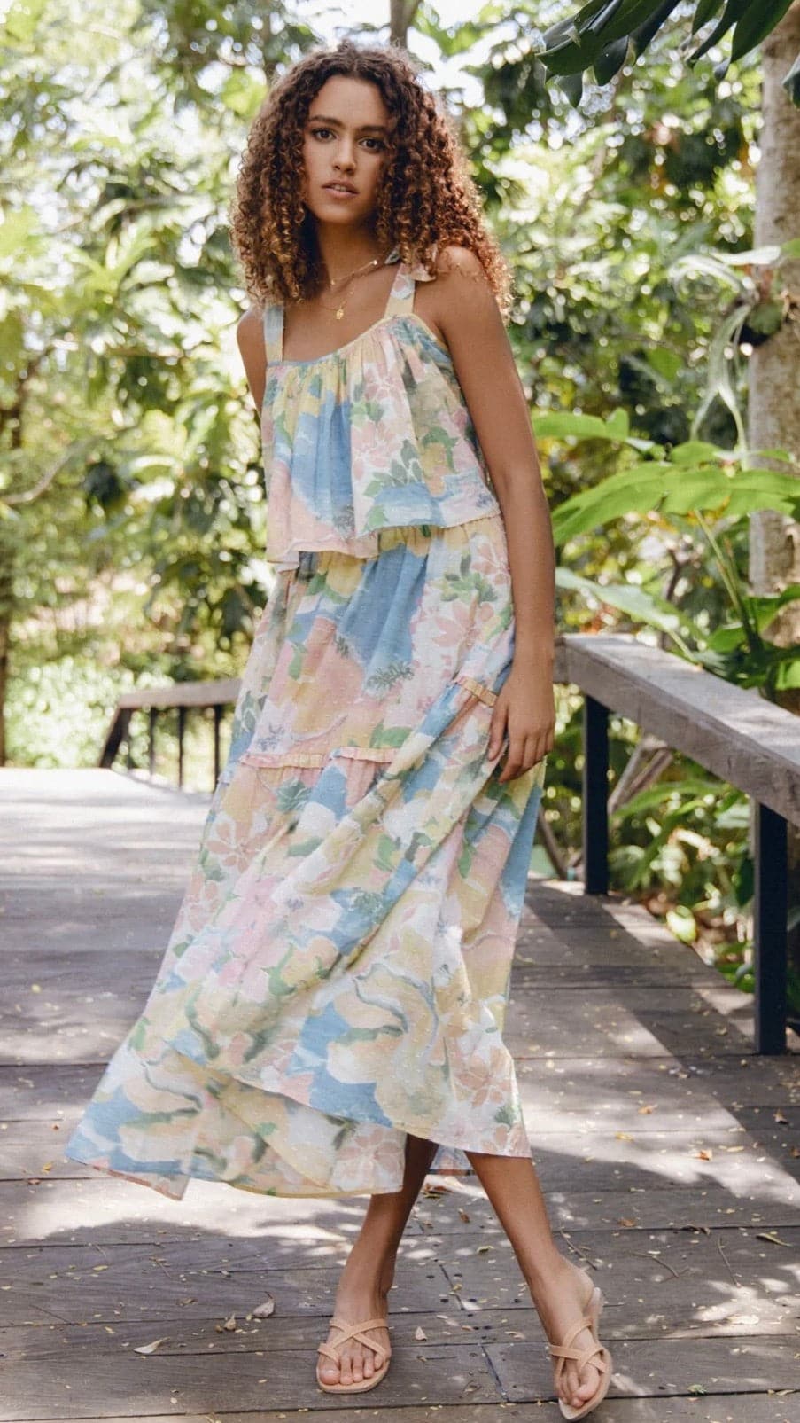 Kikodress - Cordelia Maxi Skirt - Kailani Print