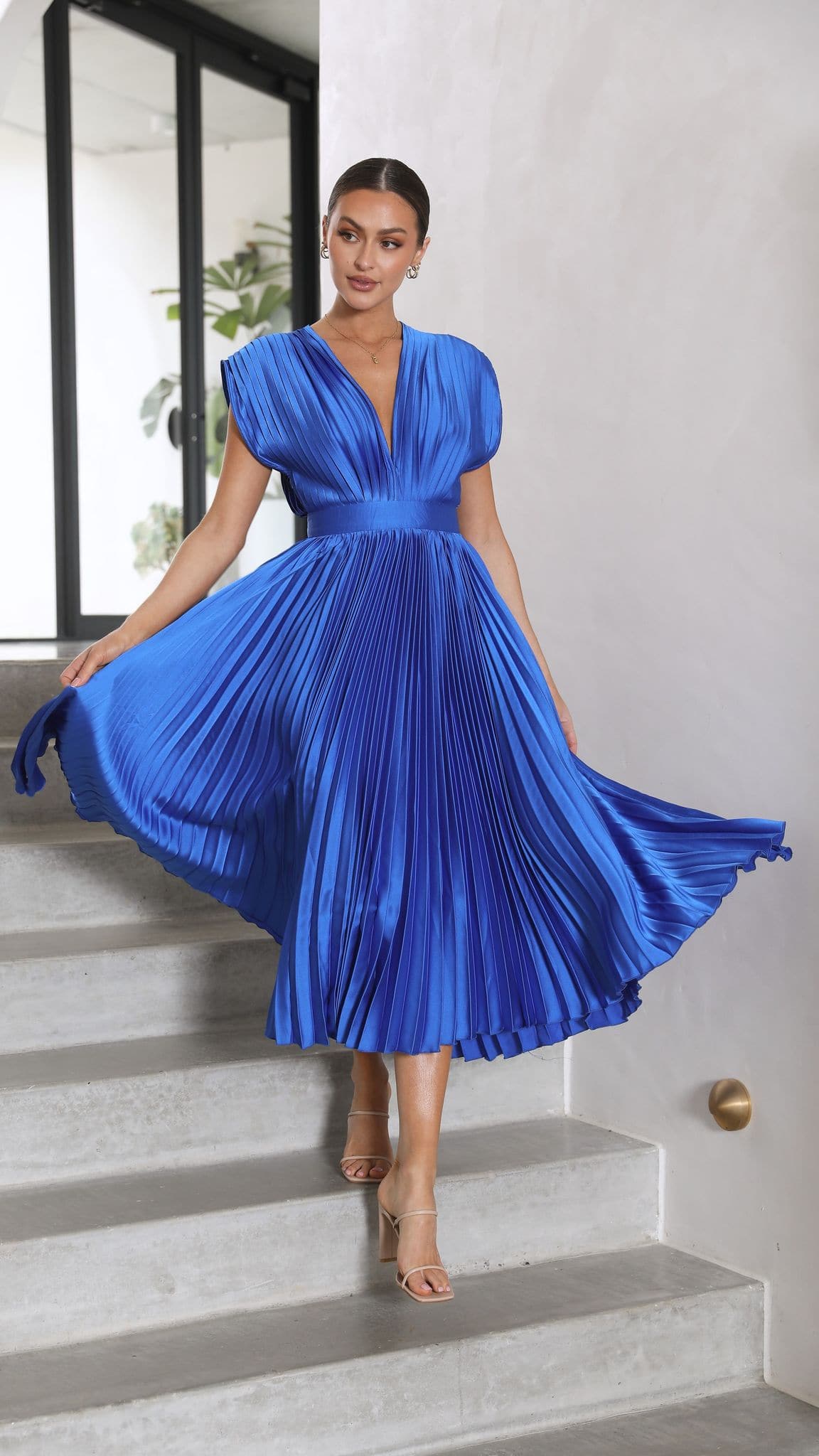 Kikodress - Gina Maxi Dress - Blue
