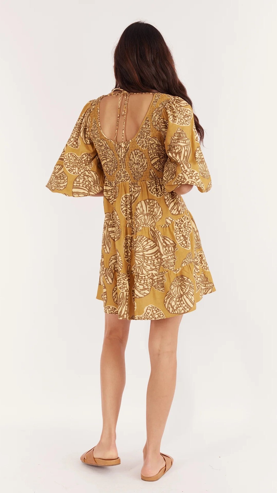 Kikodress - Imogen Mini Dress - Sea Change Print