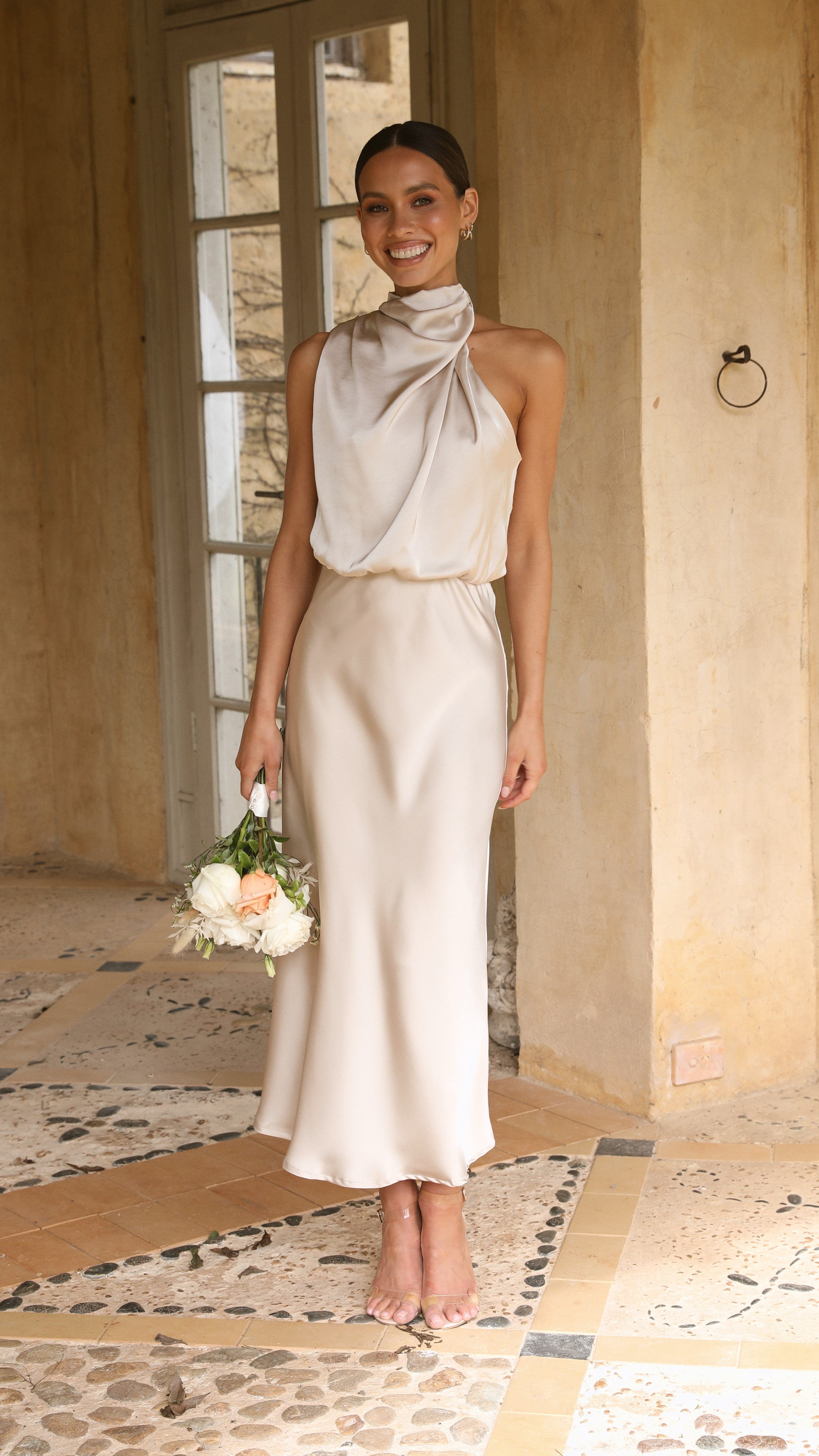 Kikodress - Esther Maxi Dress - Champagne