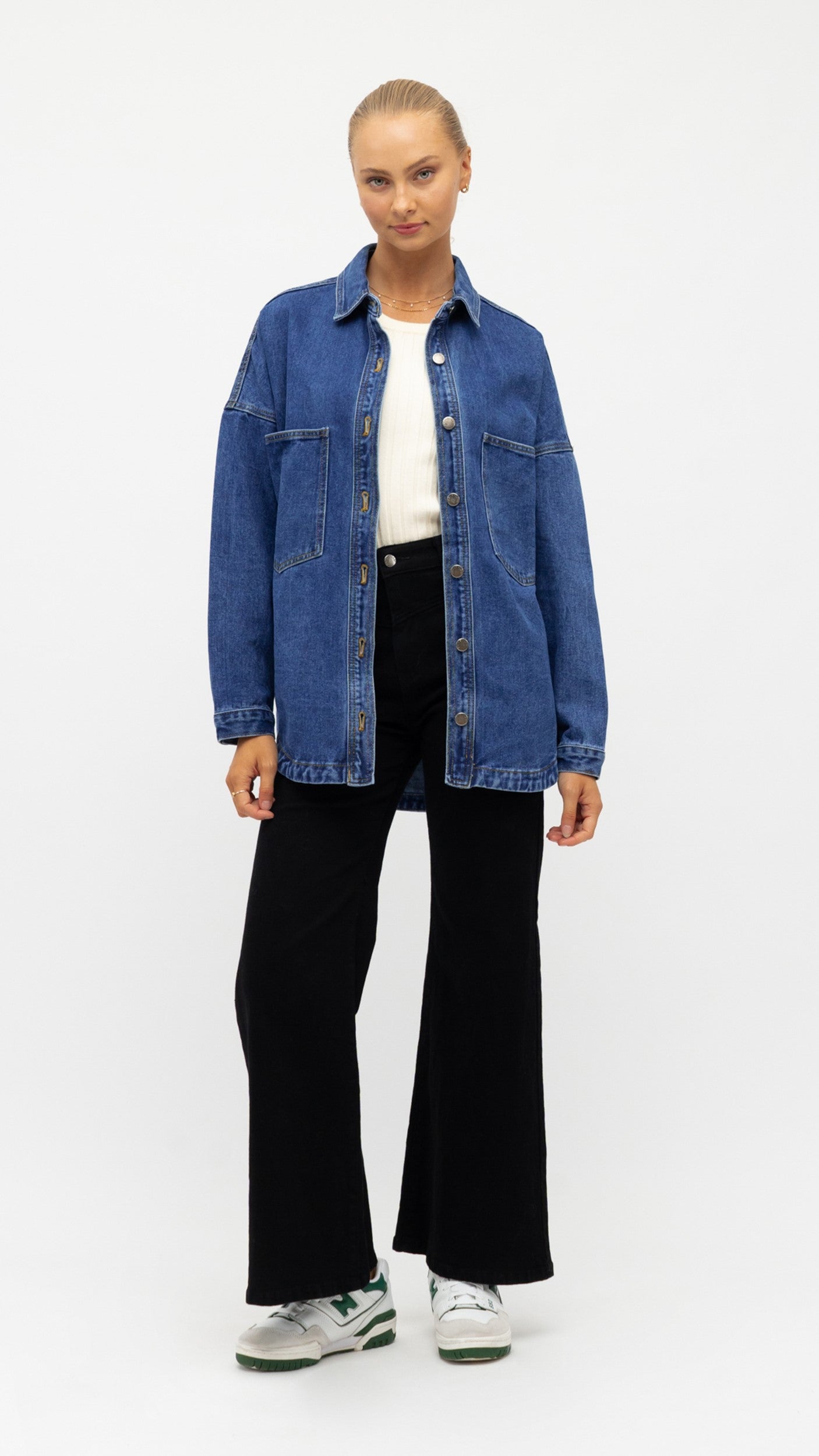 Kikodress - Ensley Denim Jacket - Dark Denim