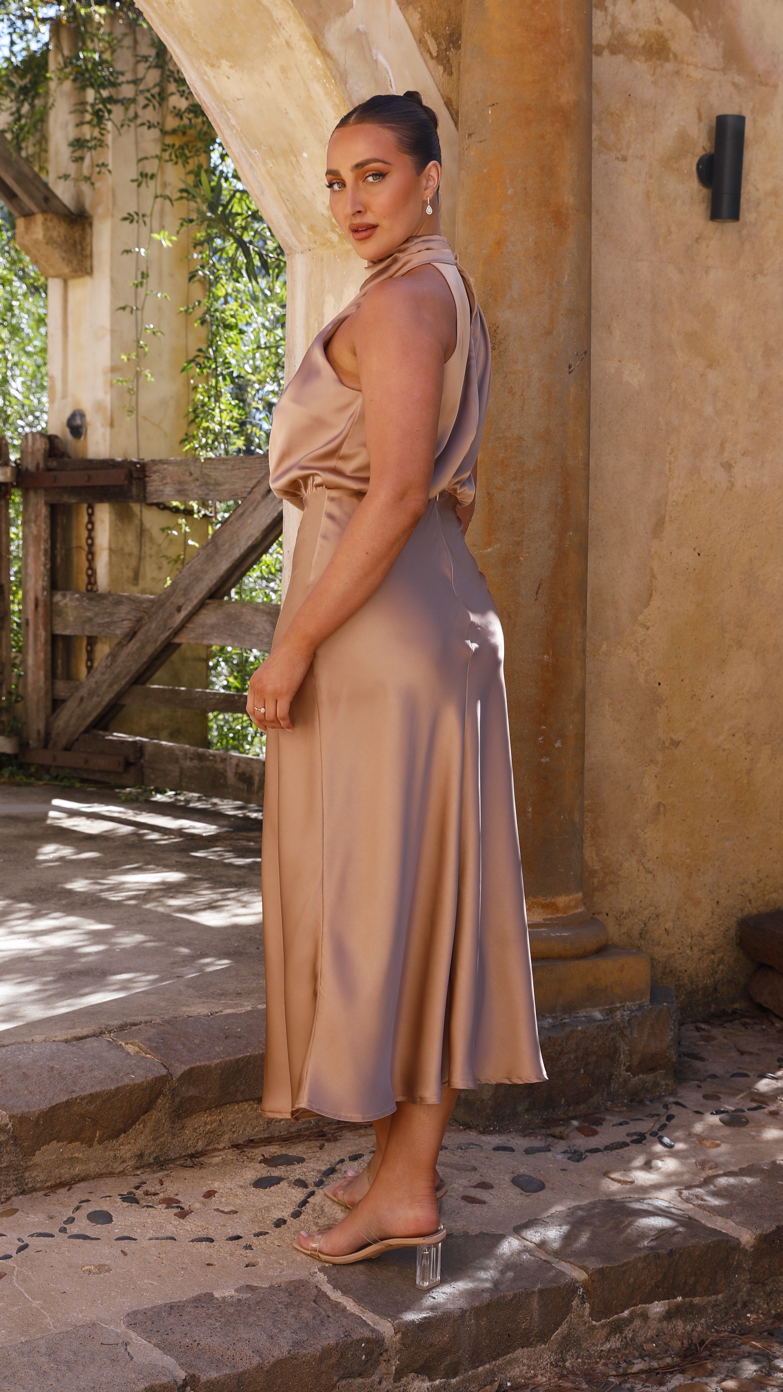 Kikodress - Esther Maxi Dress - Latte