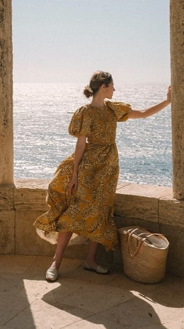 Kikodress - Rita Maxi Dress - Sea Change Print