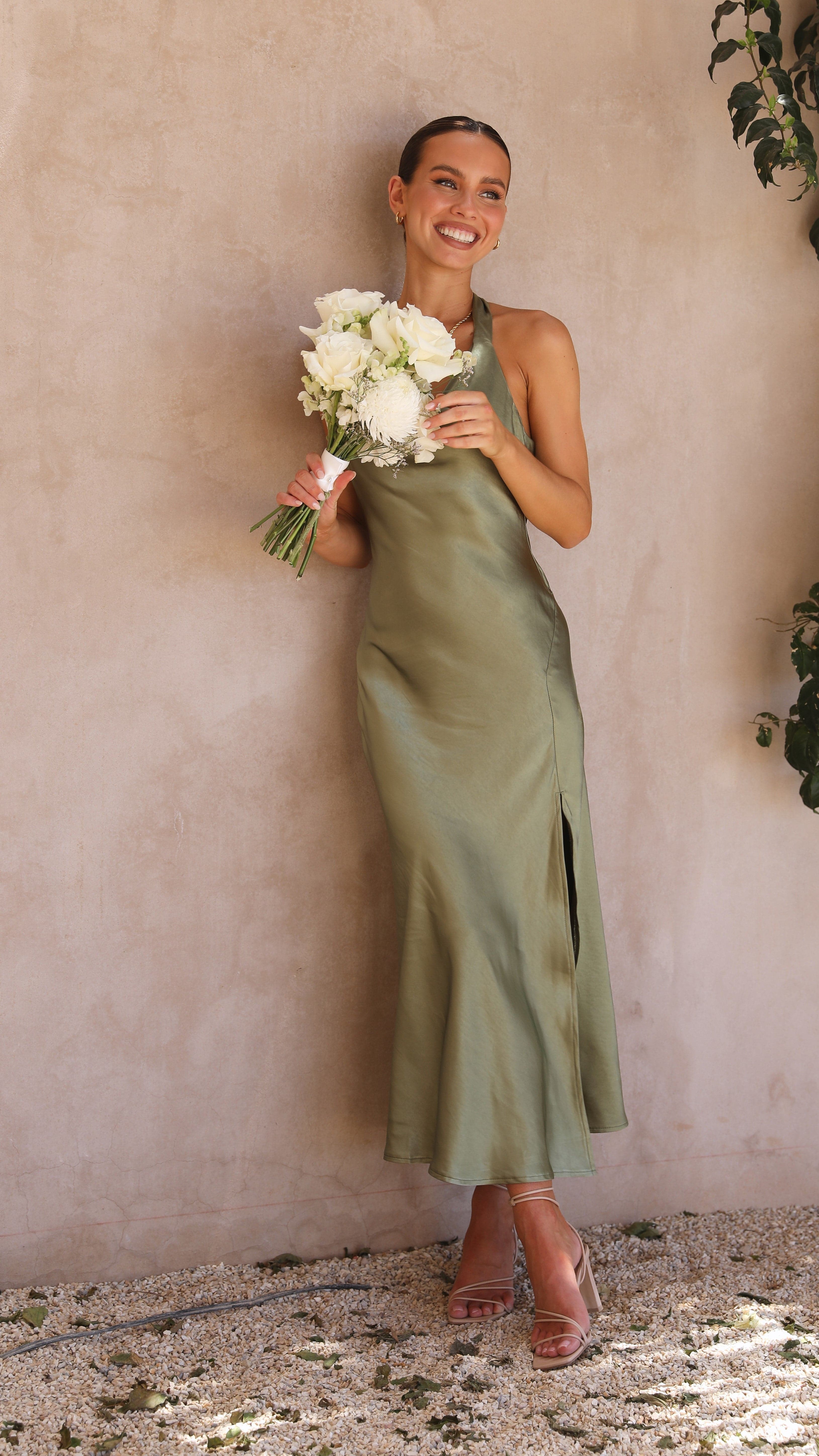 Kikodress - Sian Maxi Dress - Olive