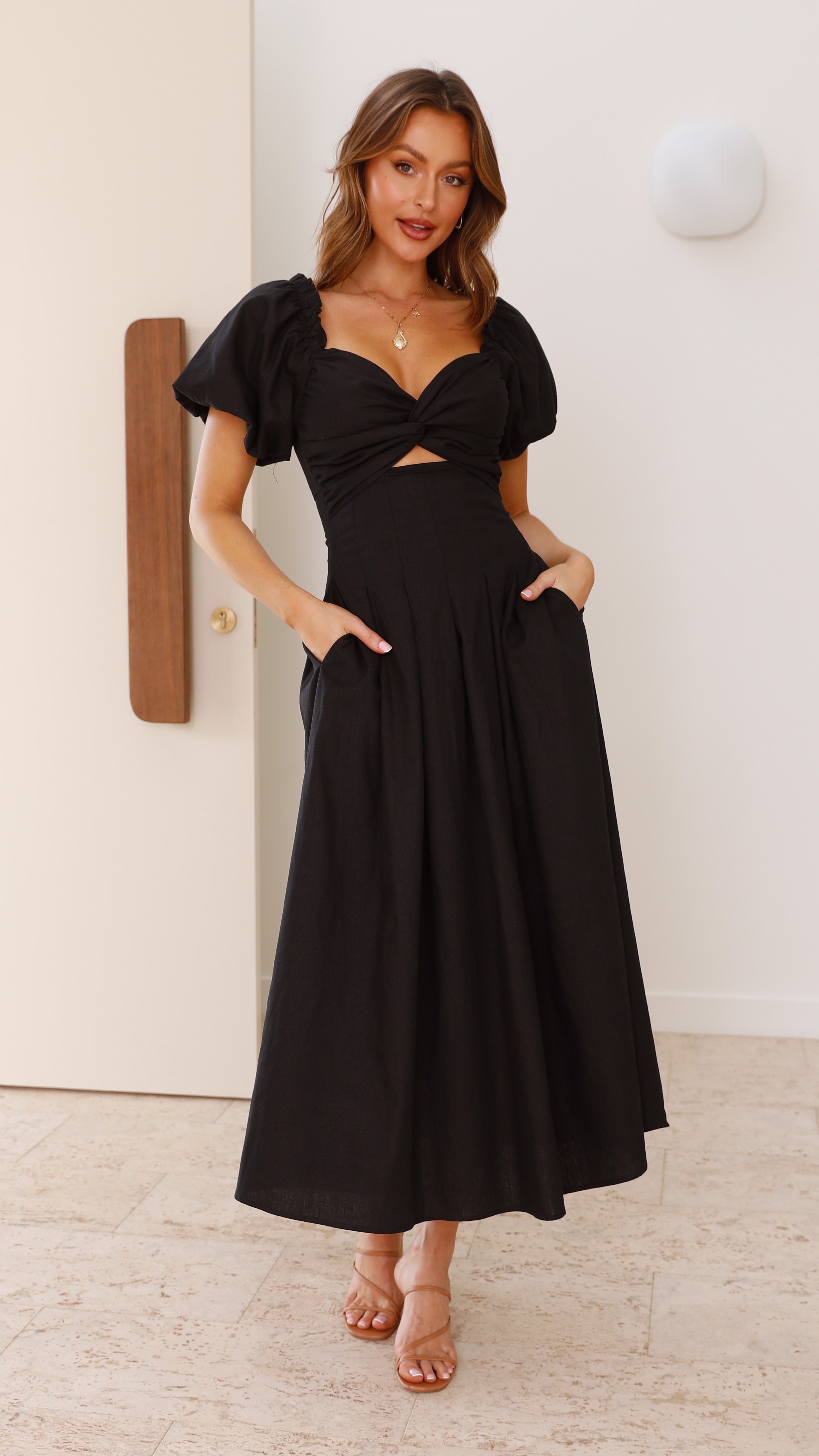 Kikodress - Christina Maxi Dress - Black