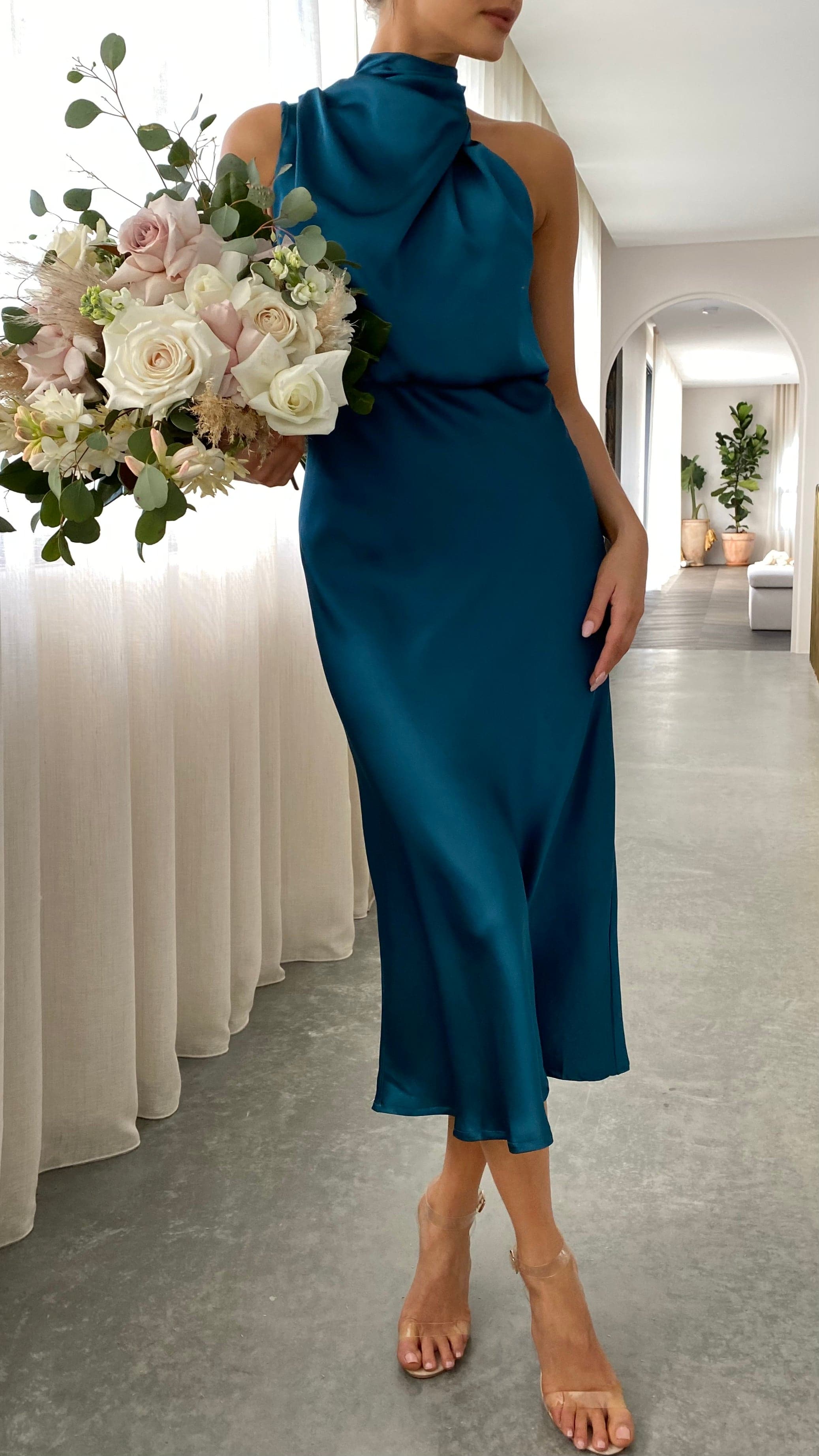 Kikodress - Esther Maxi Dress - Teal