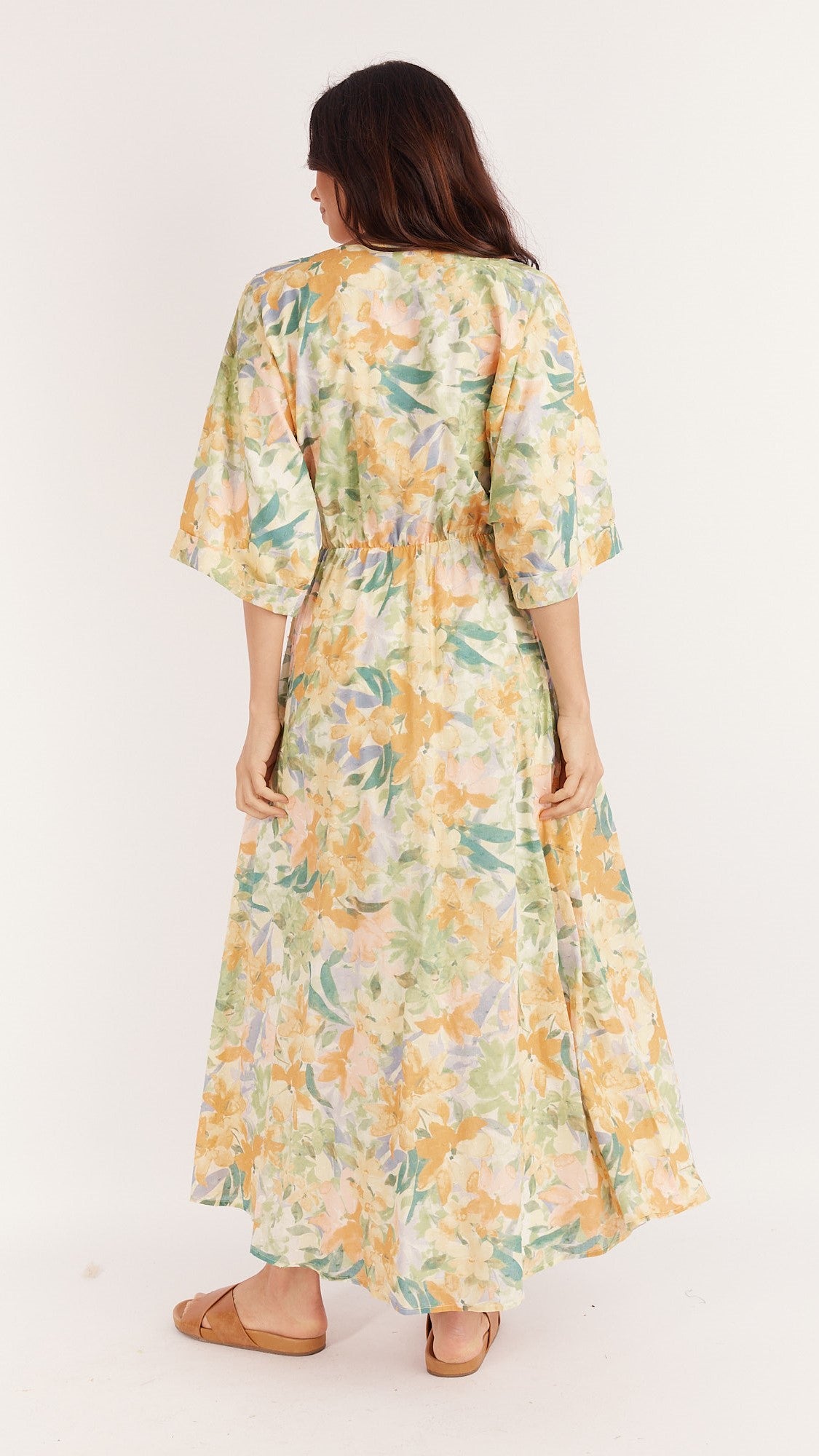 Kikodress - Marcy Maxi Dress - Wildflowers Print