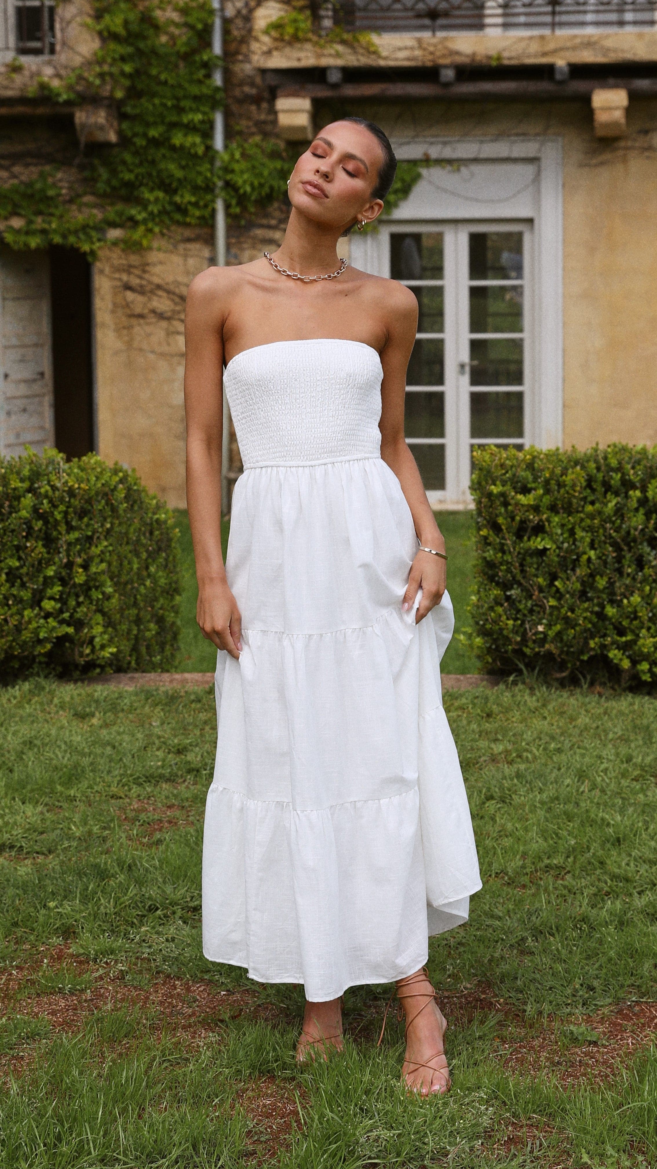 Kikodress - Brooke Maxi Dress - White