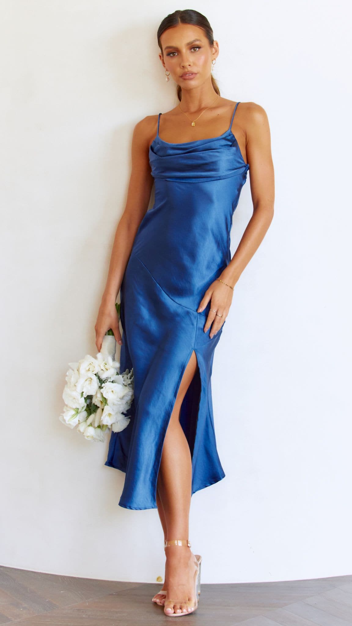 Kikodress - Celina Midi Dress - Navy