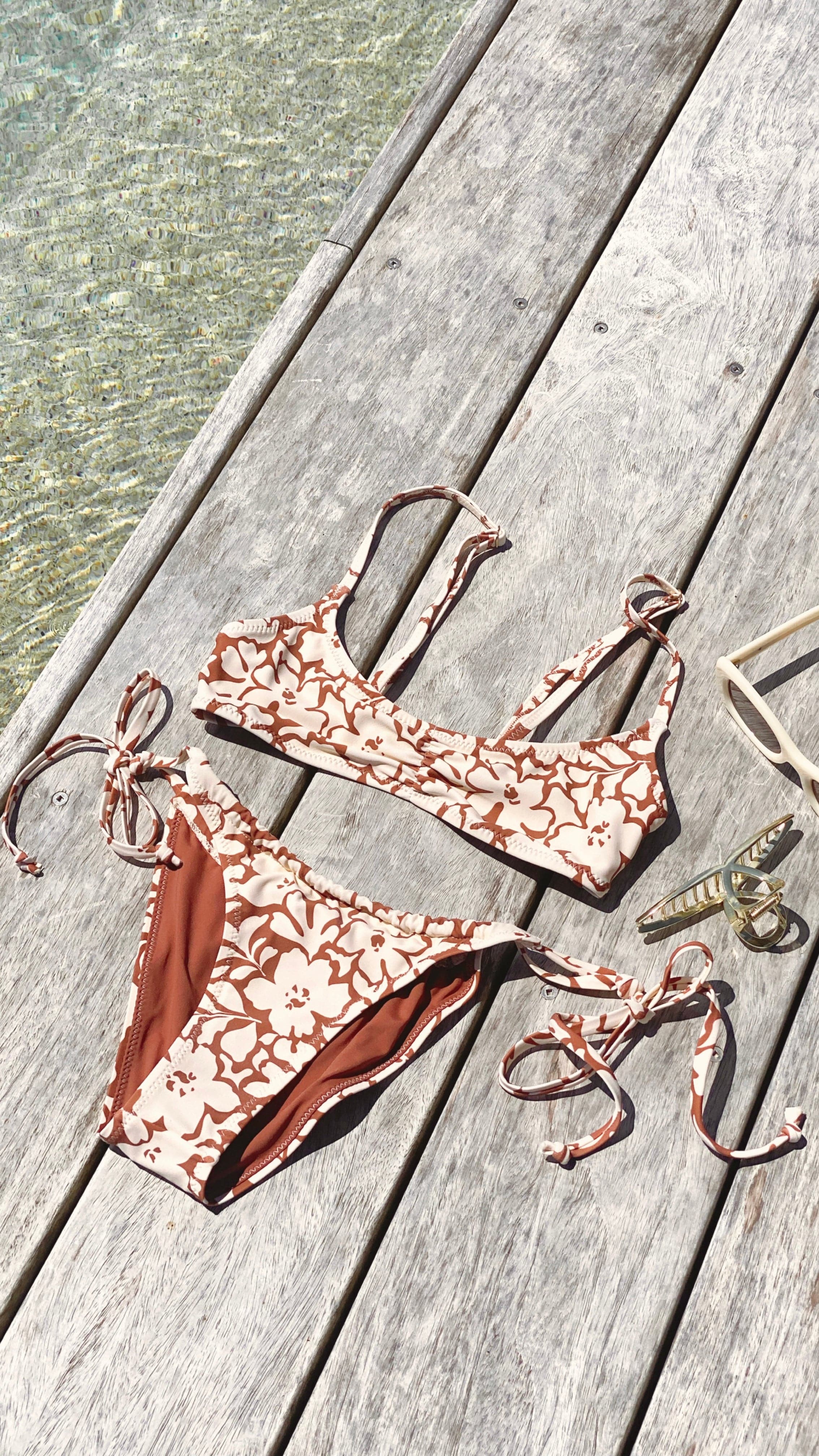 Kikodress - Classic Bandeau Top - Flores