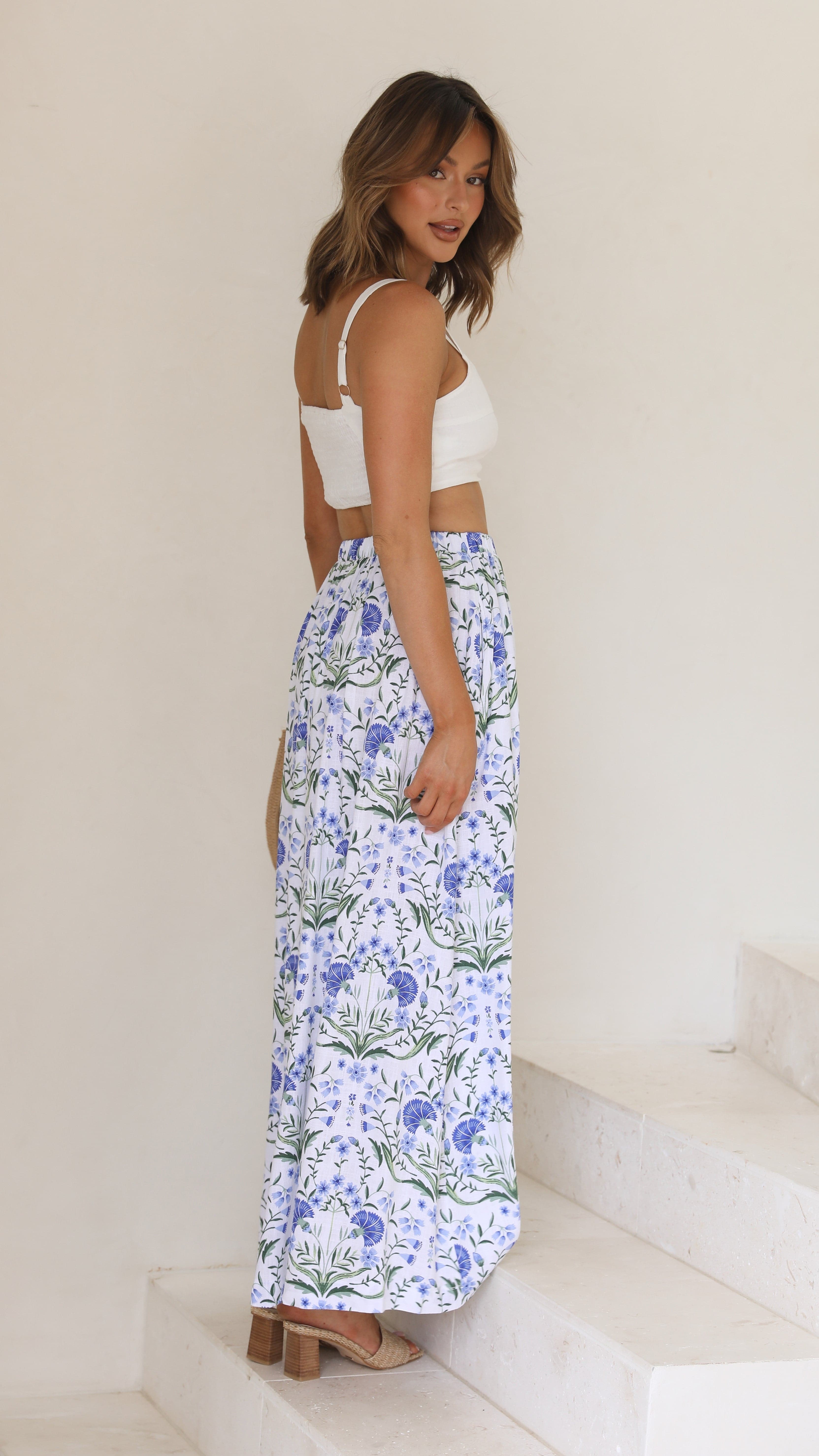 Kikodress - Axara Maxi Skirt - Sia Print