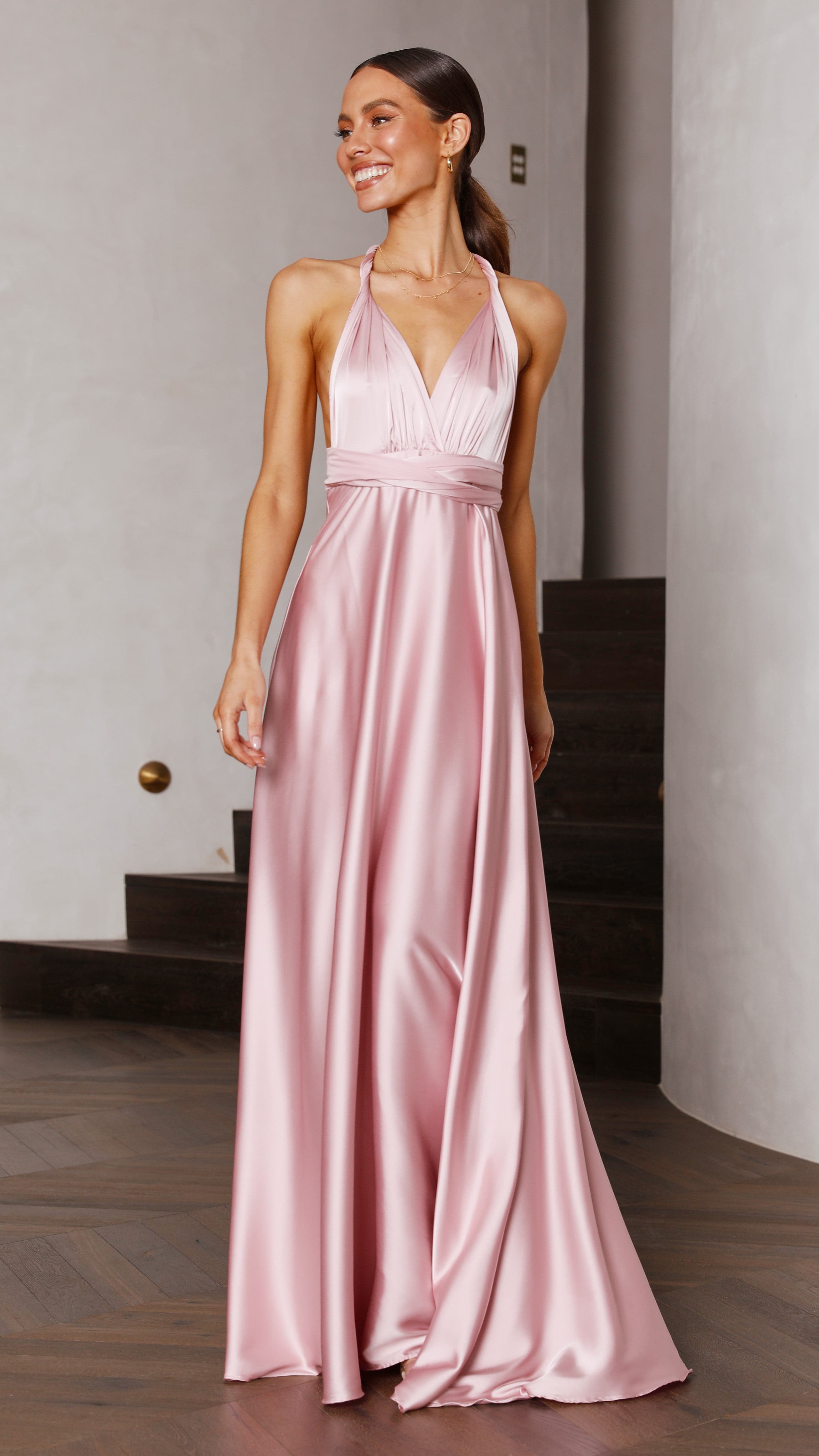 Kikodress - Bella Maxi Dress - Blush
